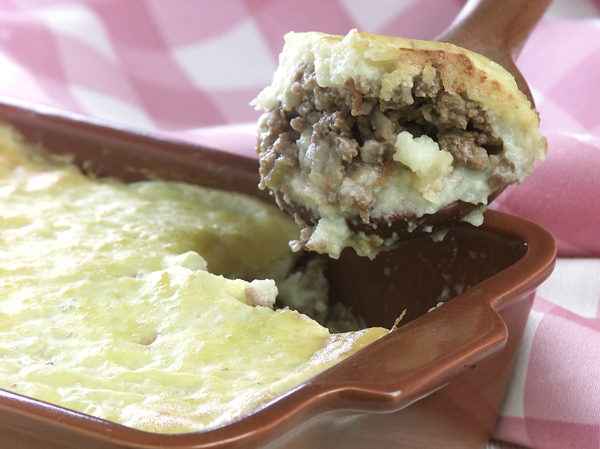 Foto de Bolo de batata com carne moída