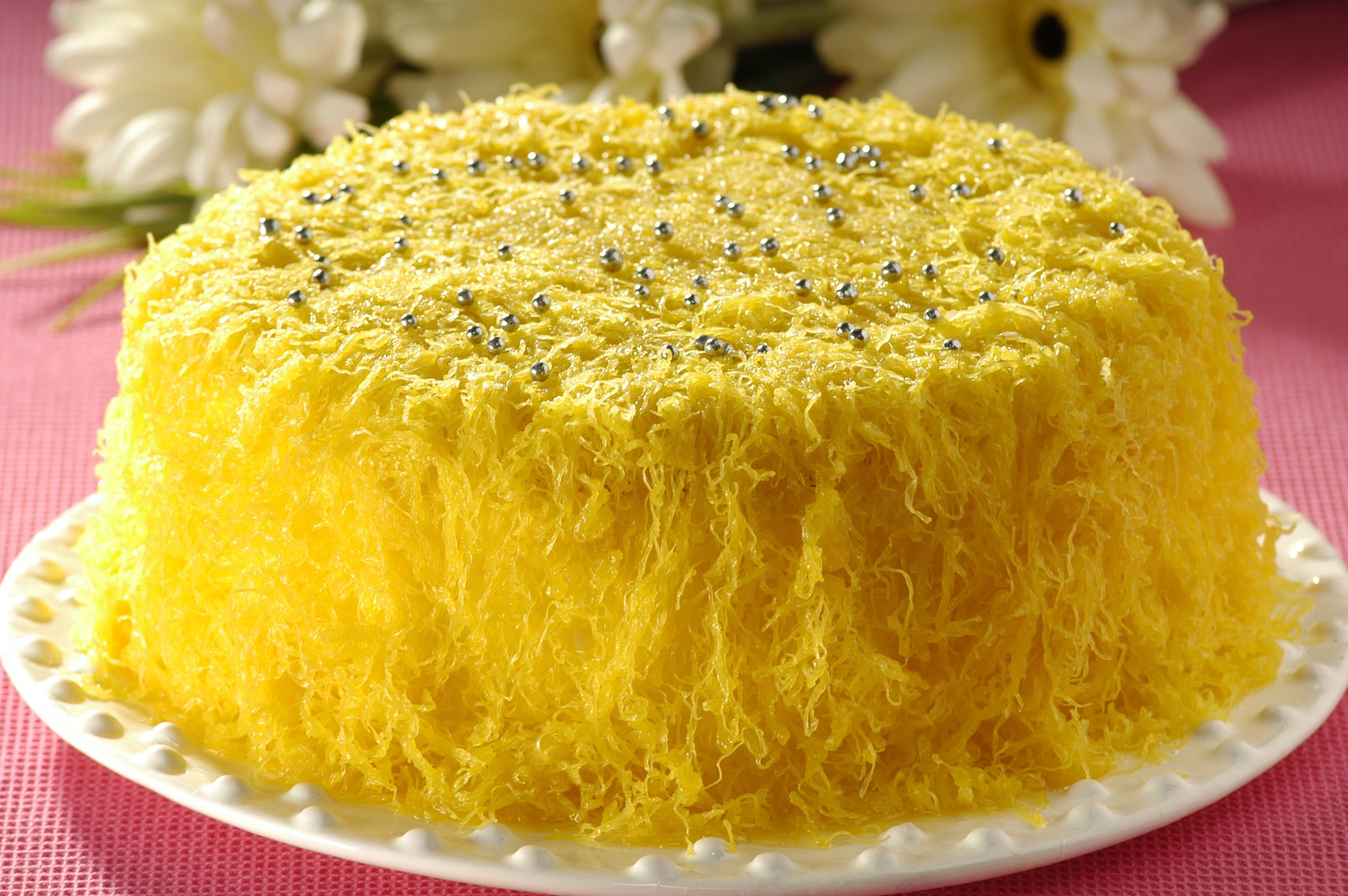 Foto de Bolo de fios de ovos
