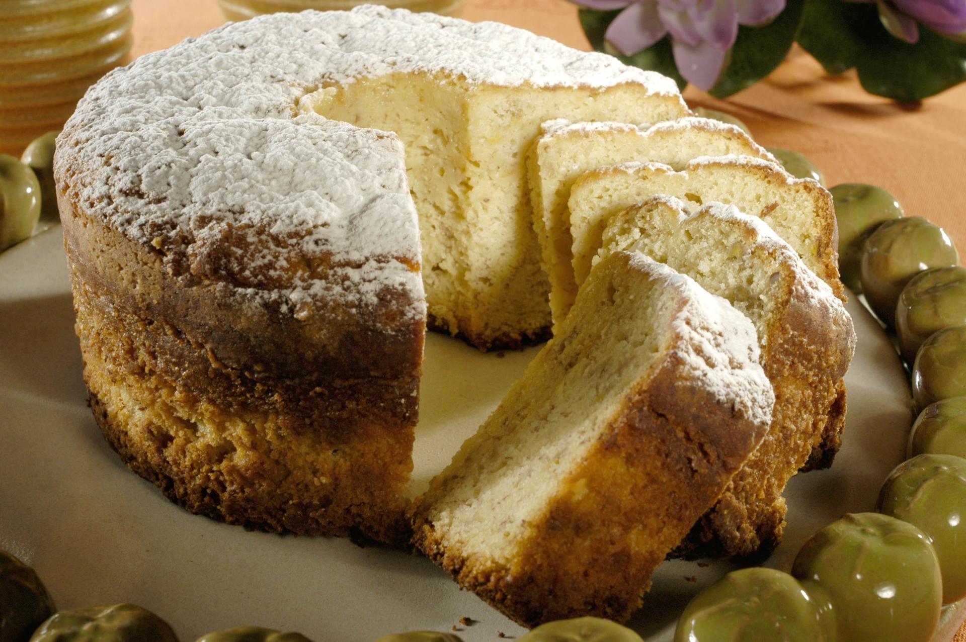 Foto de Mauro Holanda Bolo de iogurte com bananas
