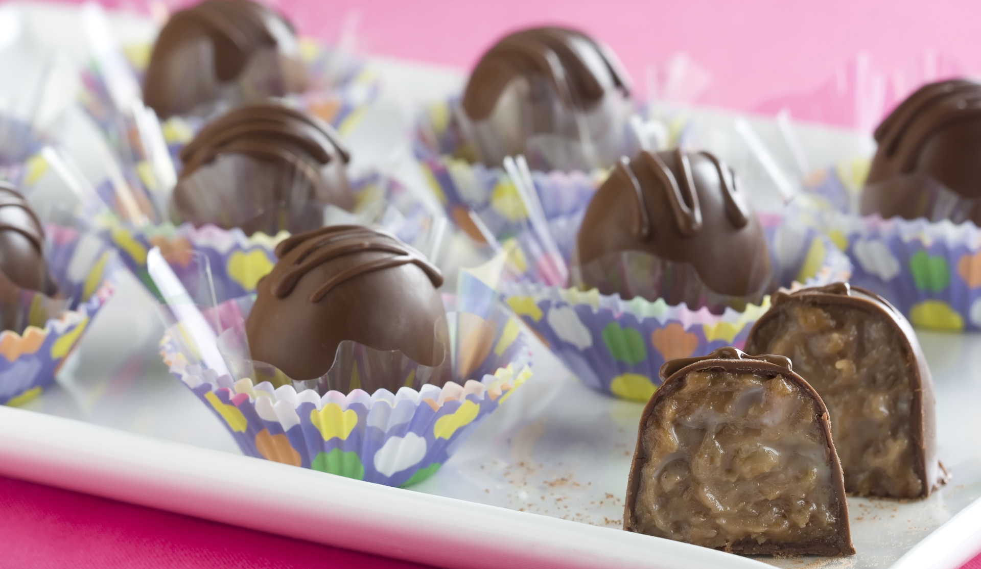 Foto de Bombom de brigadeiro de banana