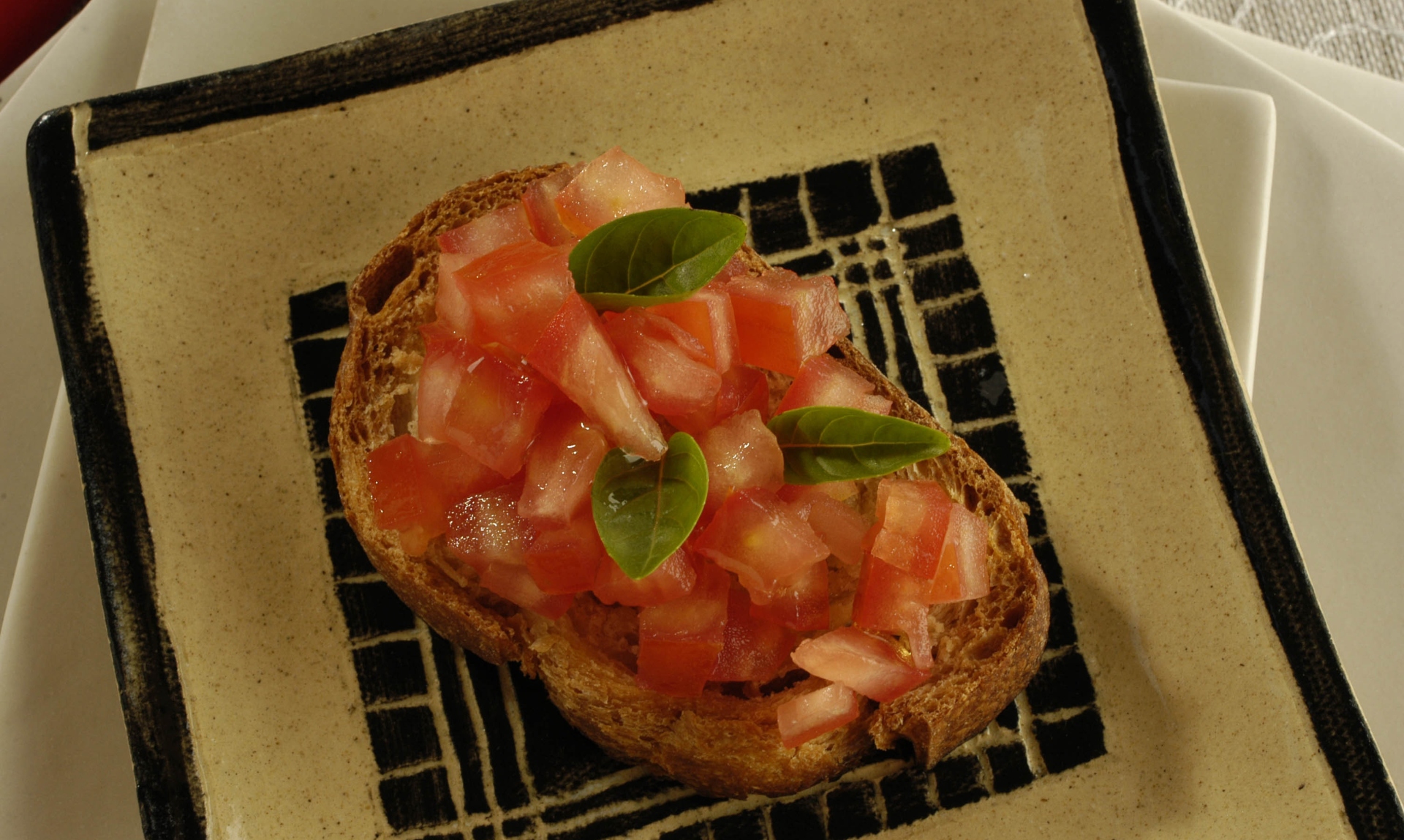 Foto de Mauro Holanda Bruschetta de tomate e azeite