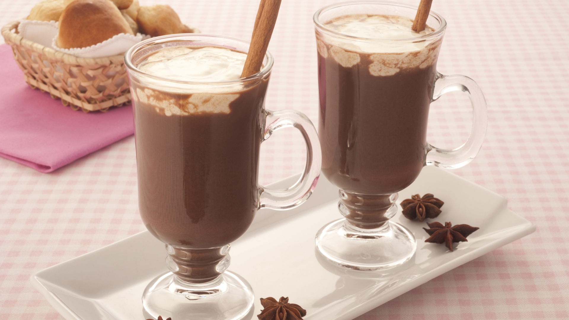 Chocolate quente com especiarias