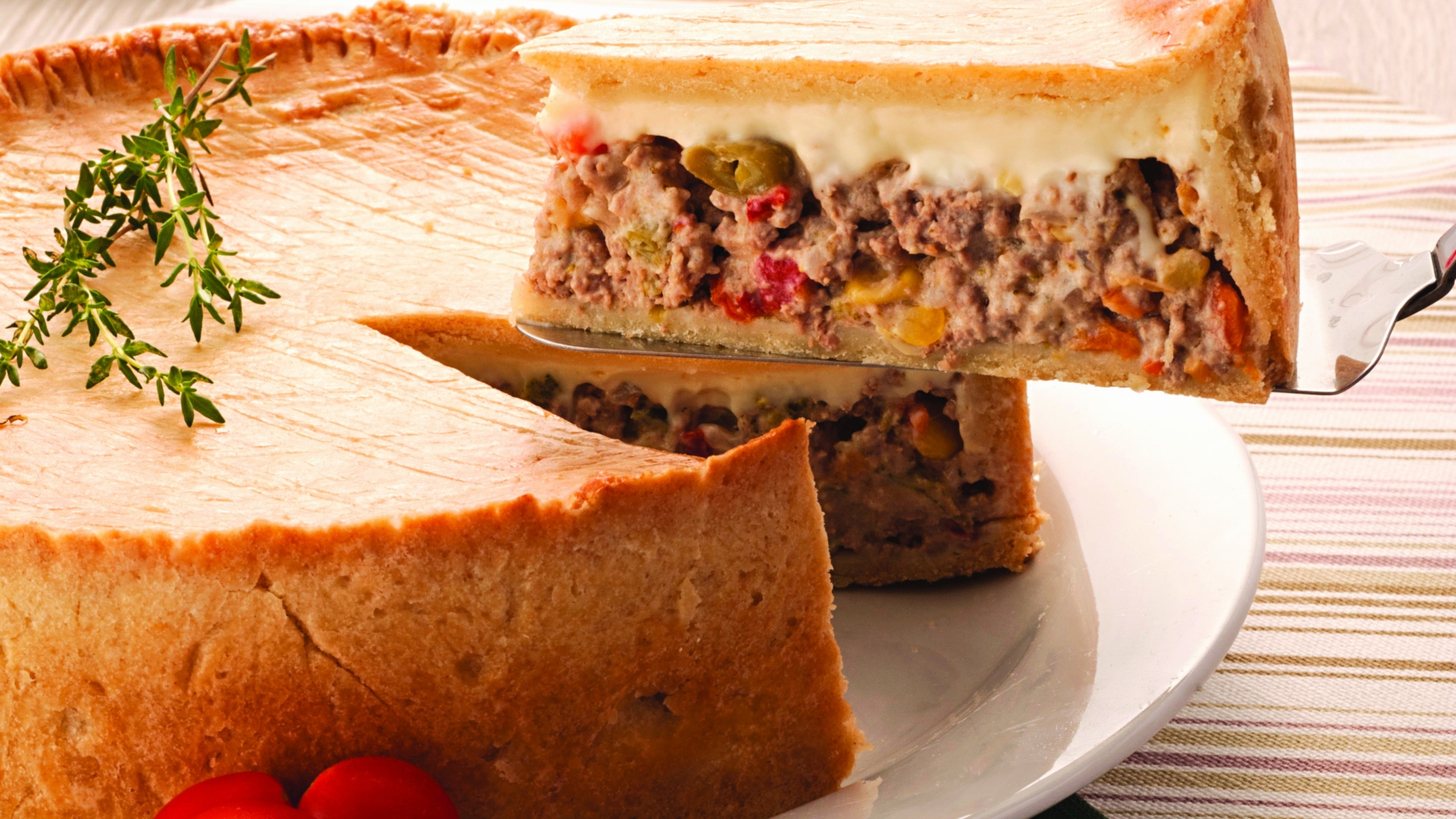 Empadão de carne moída