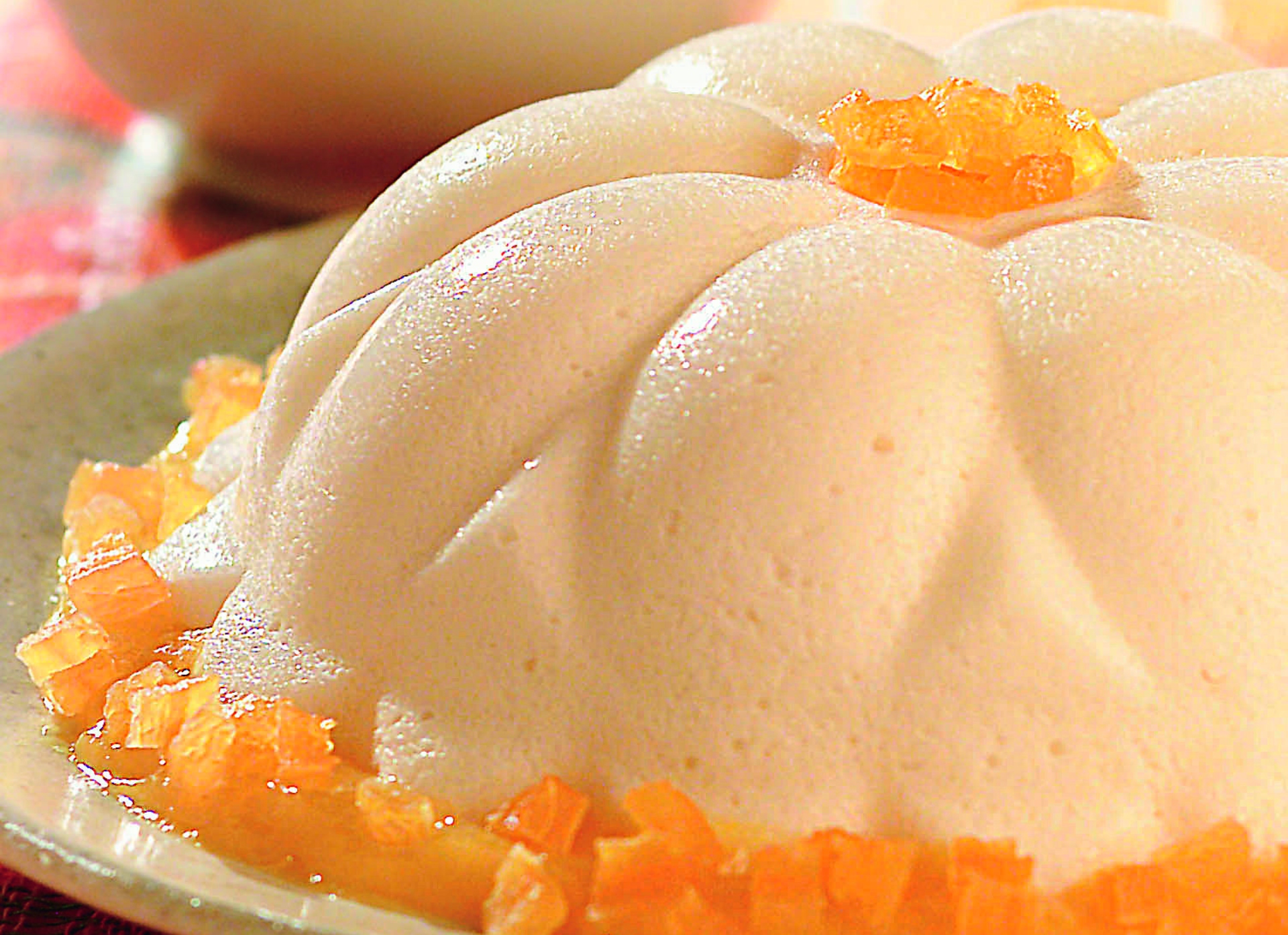 Foto da receita de espuma de coco