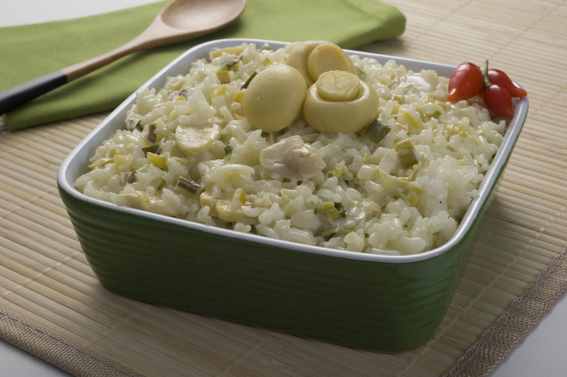 Foto de Falso risoto de alho-poró