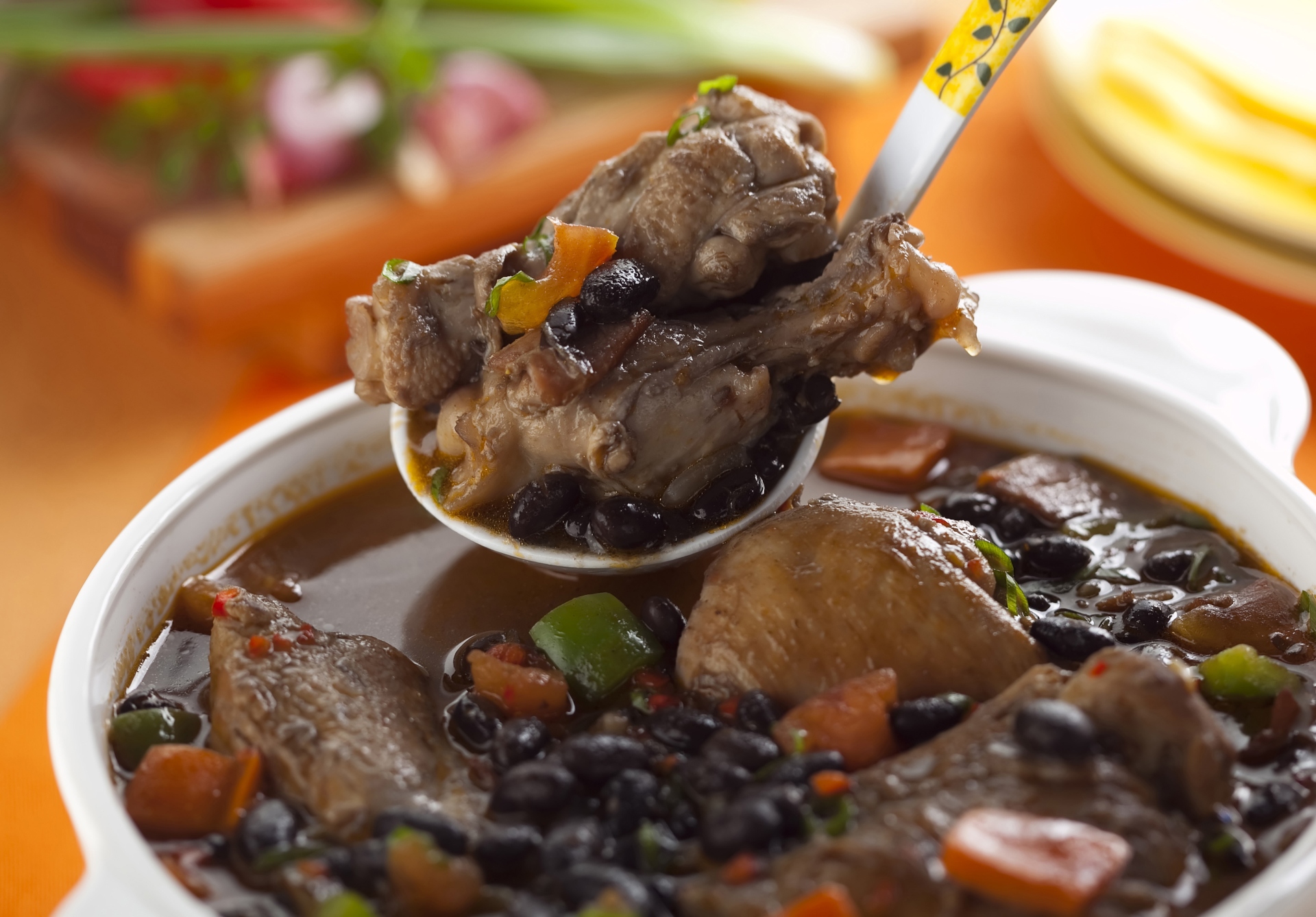 Foto de Feijoada de frango