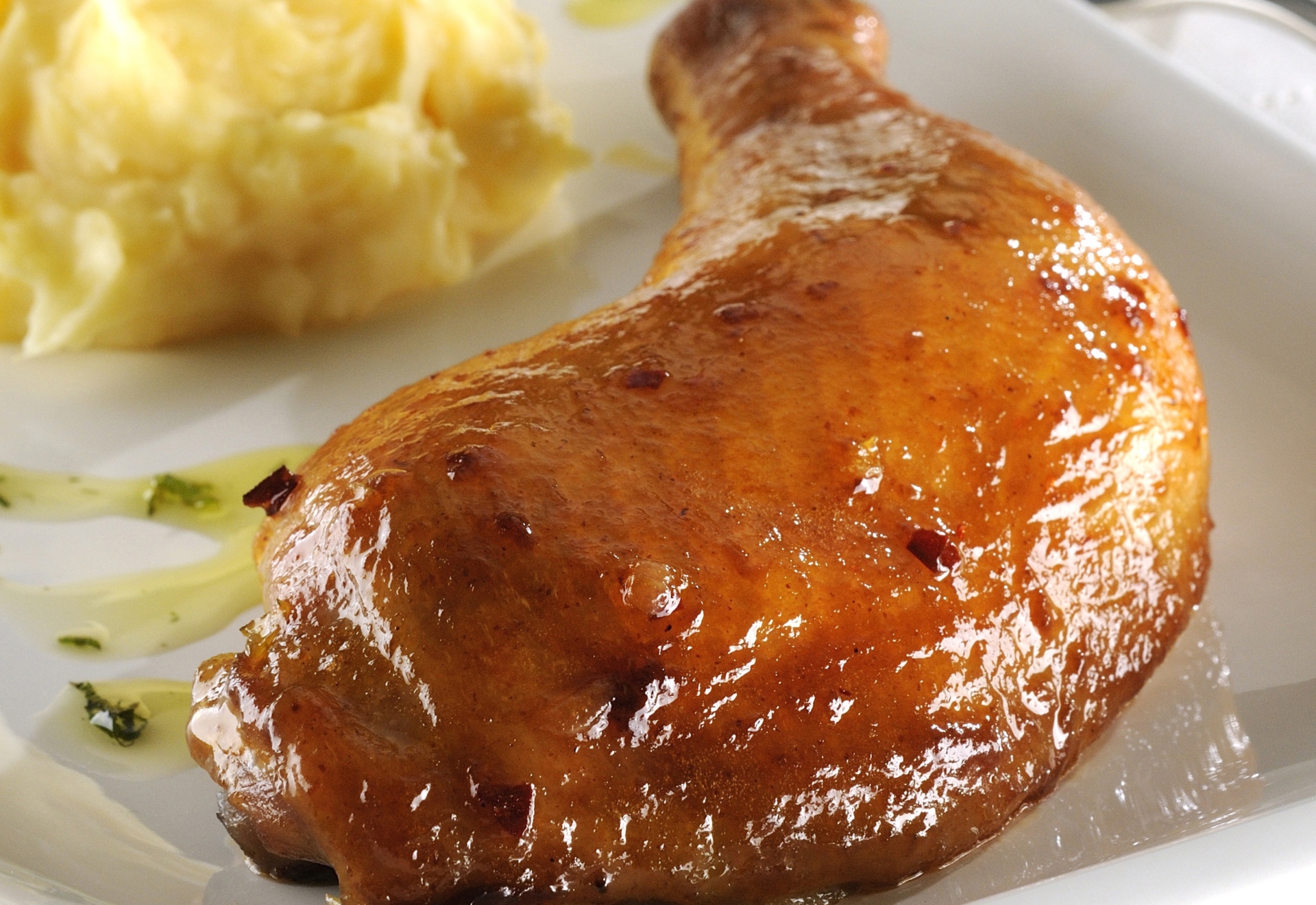 Foto de Frango caramelizado picante