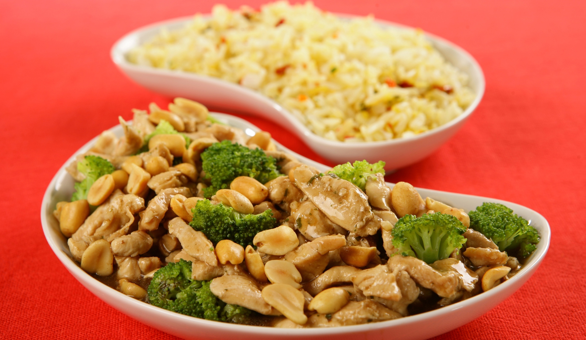 Foto de Frango com brócolis e shoyu