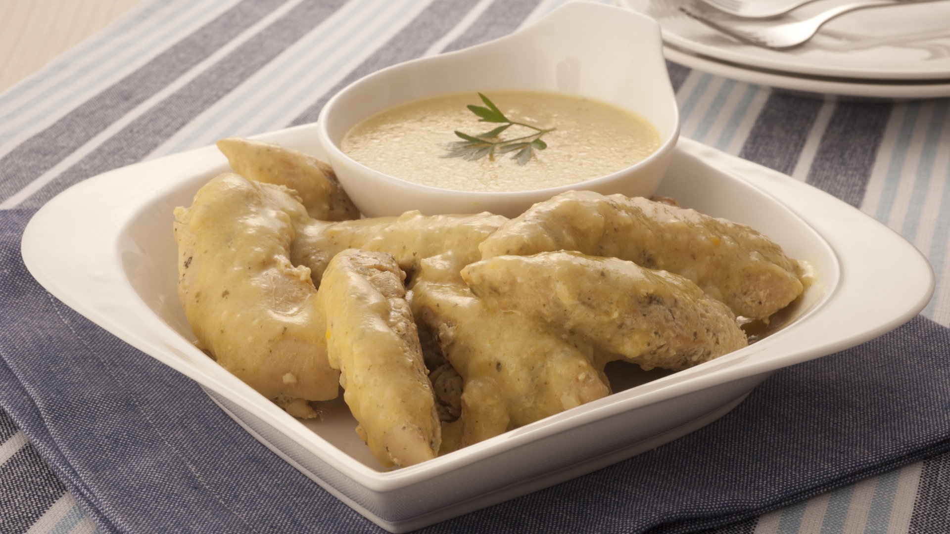 Frango com mostarda