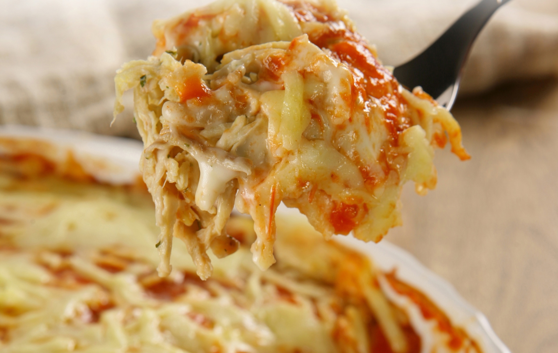 Foto de Frango desfiado à parmegiana