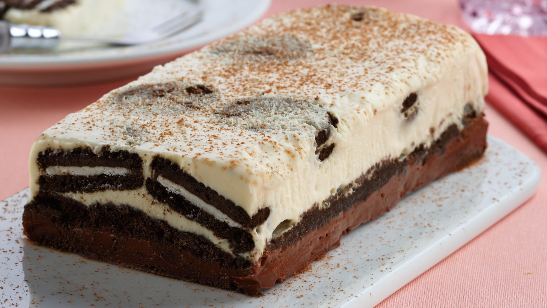 Gelado de biscoito recheado