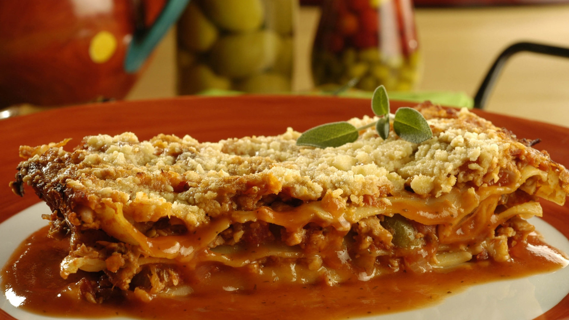 Lasanha de frango