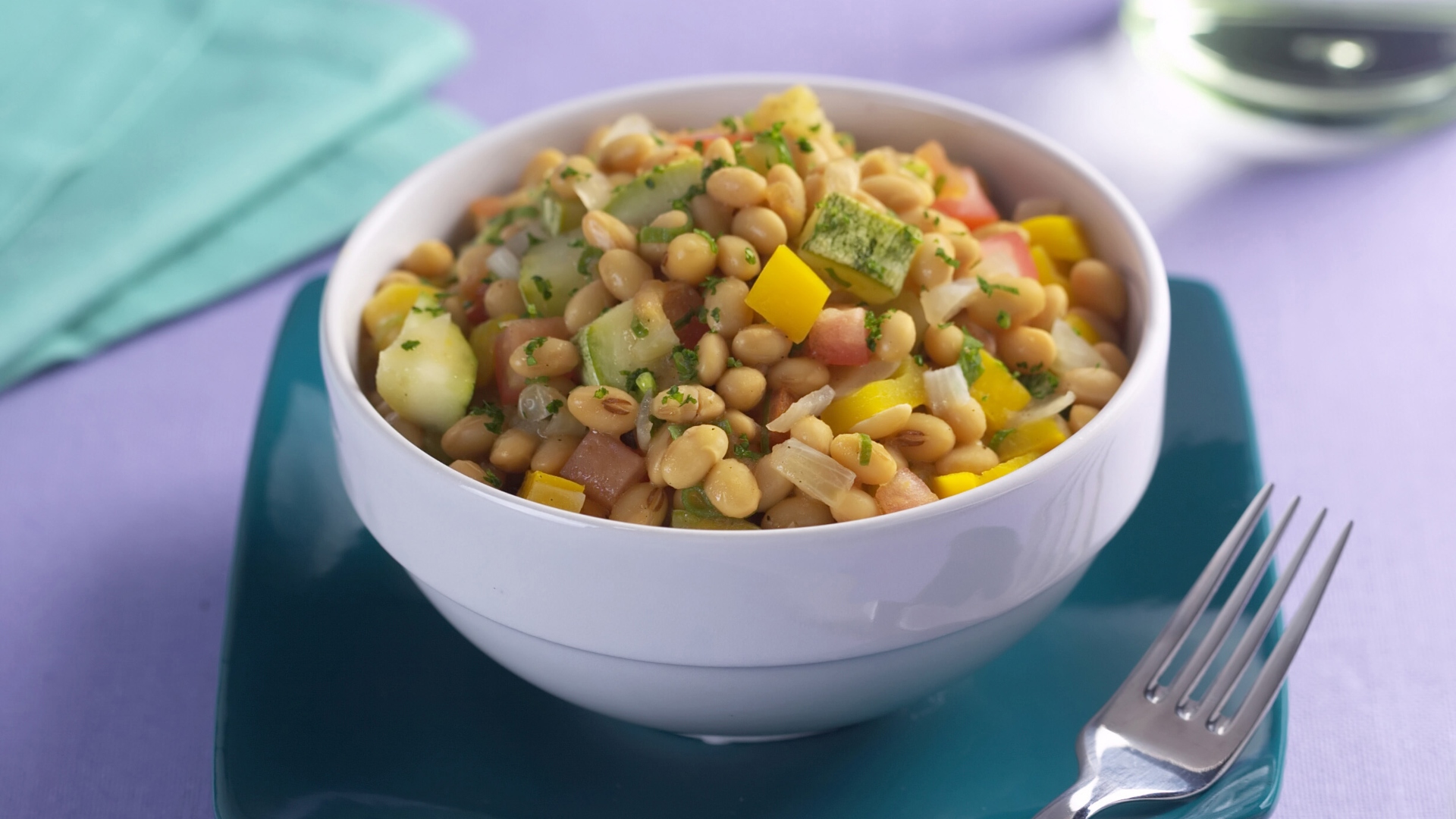 Legumes com soja