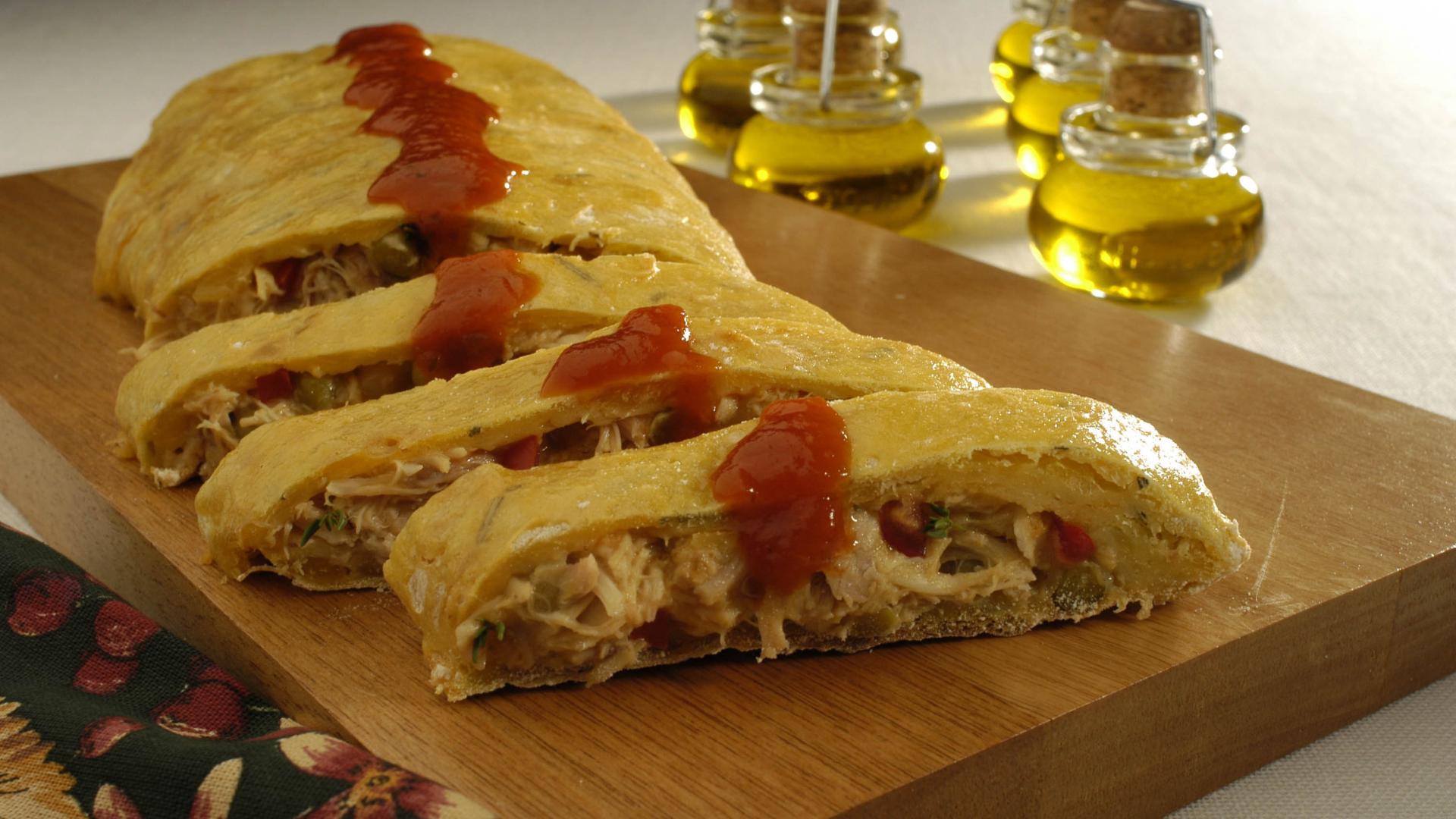 Pastelão de mandioca