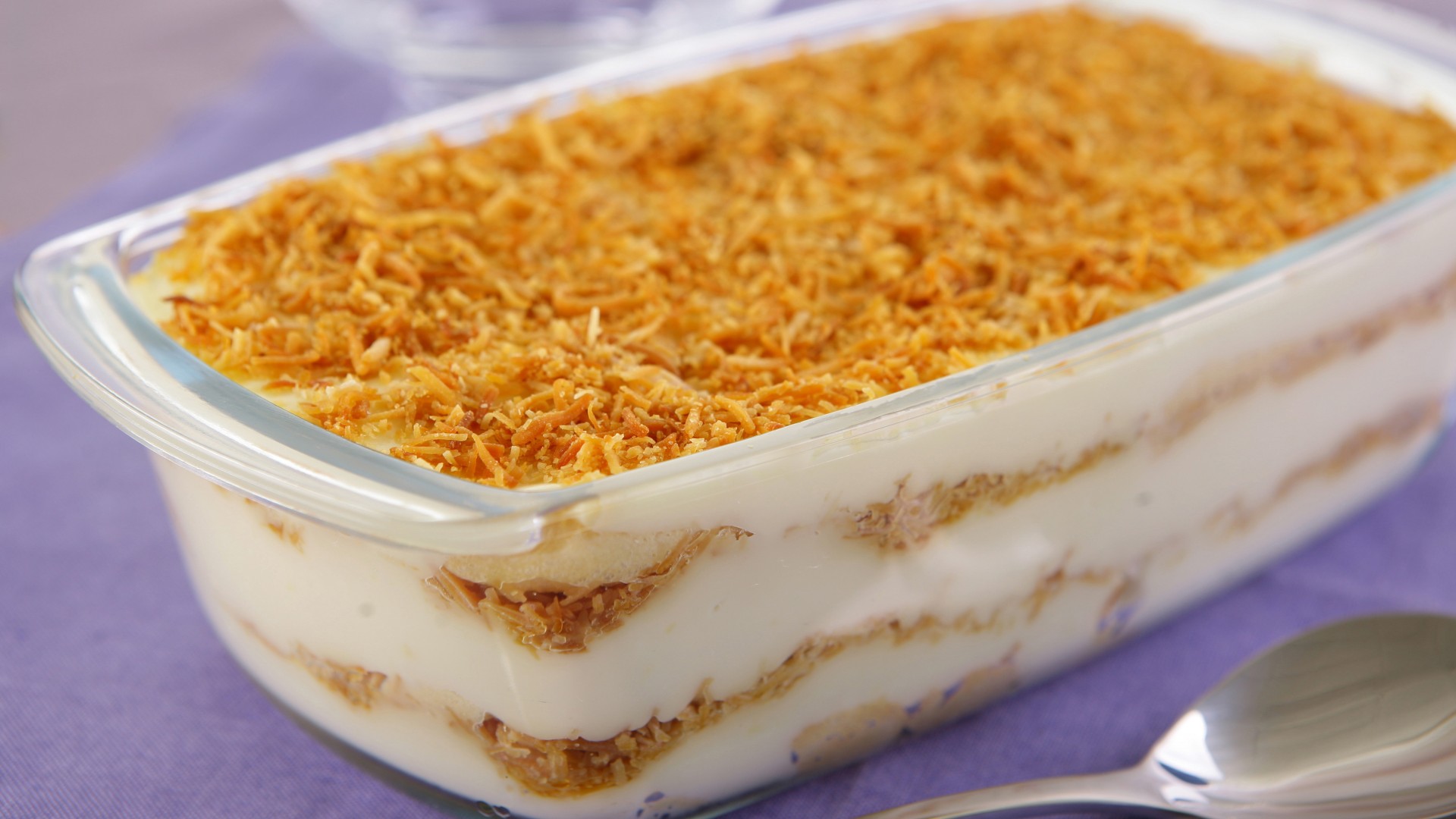 Pavê de coco queimado