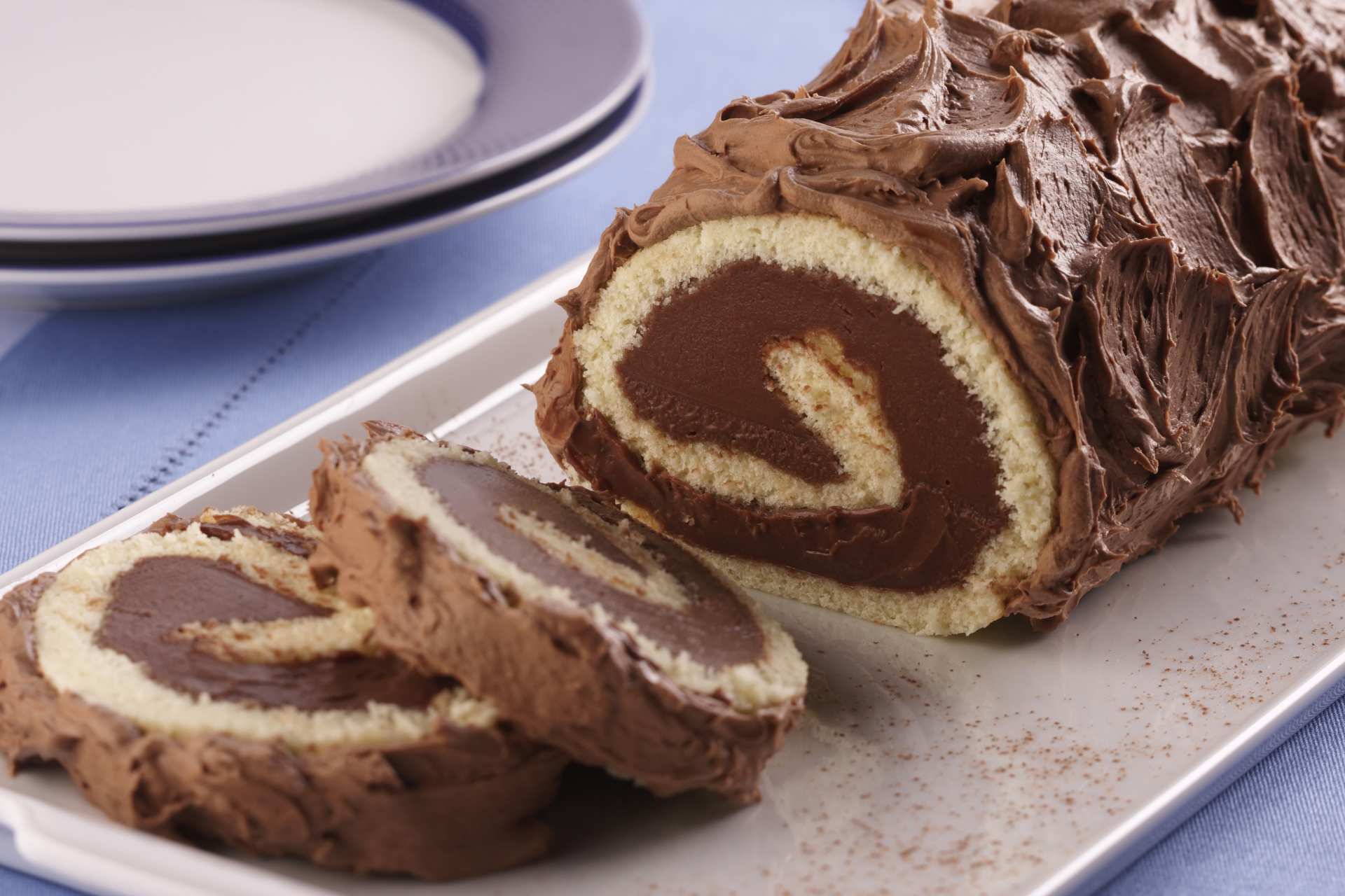 Foto de Rocambole de chocolate
