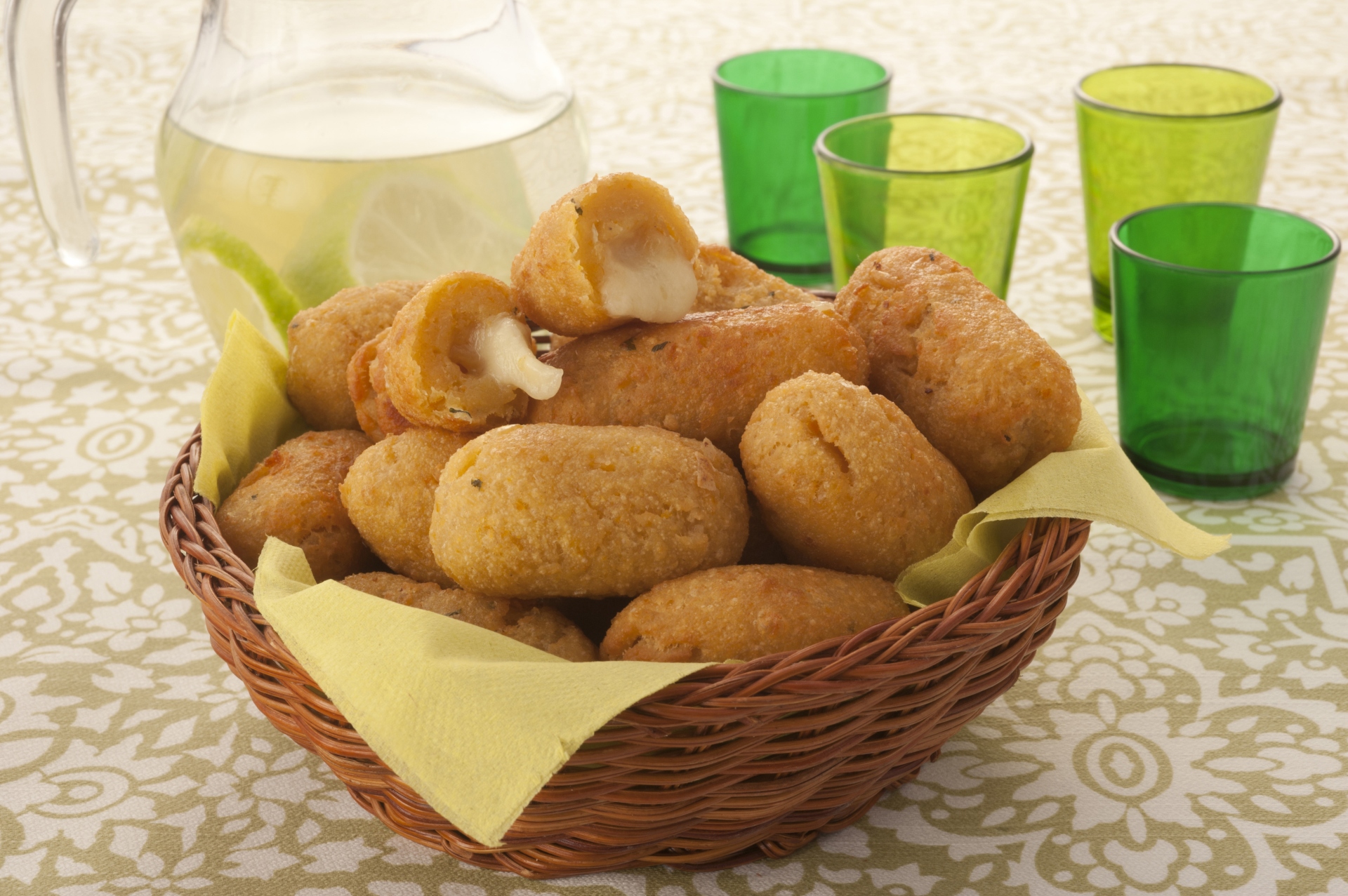 Foto de Bolinho de milho e queijo