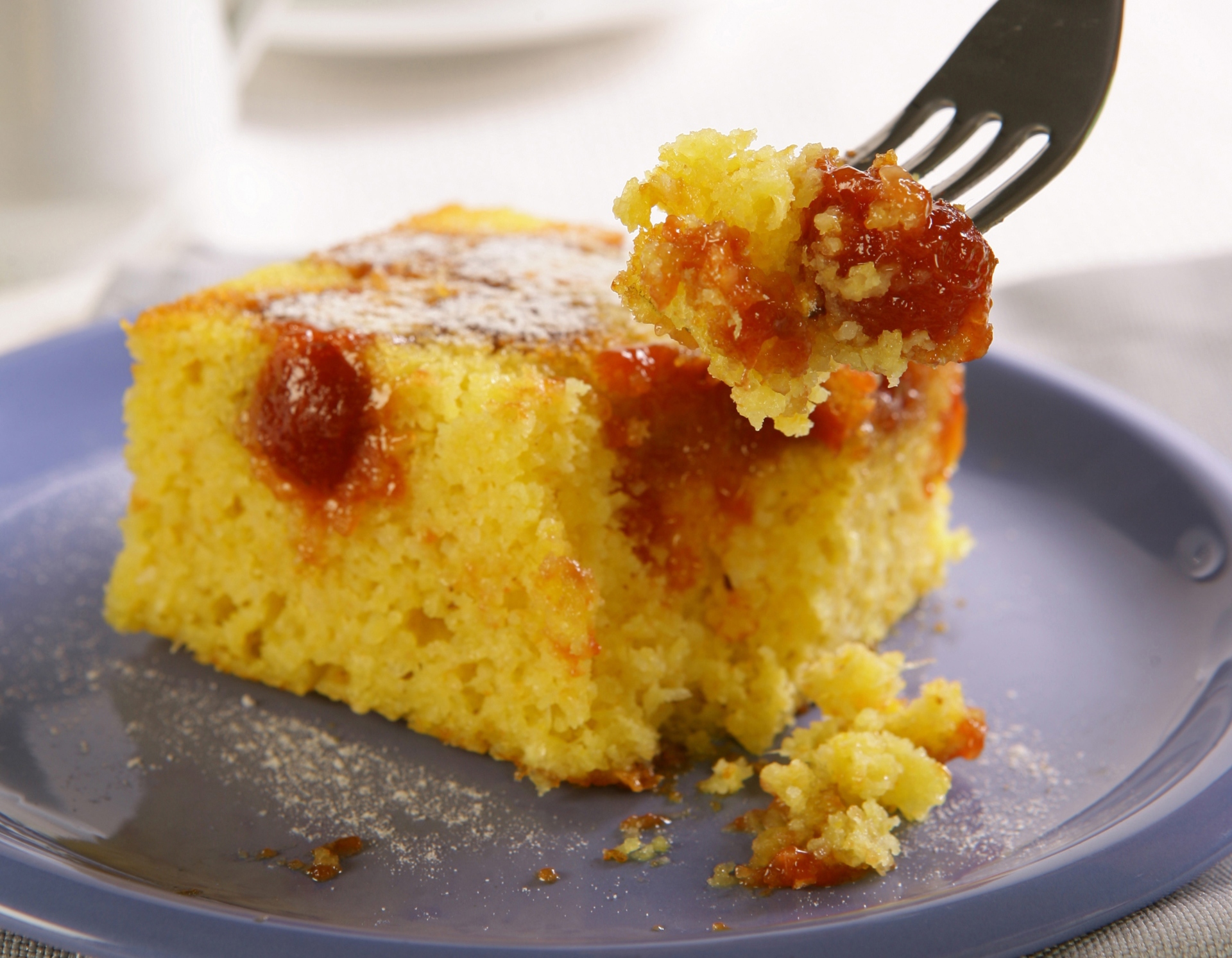 Foto de Bolo de milho com goiabada