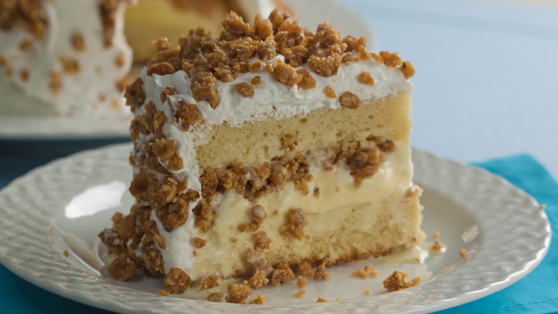 Bolo de sorvete crocante