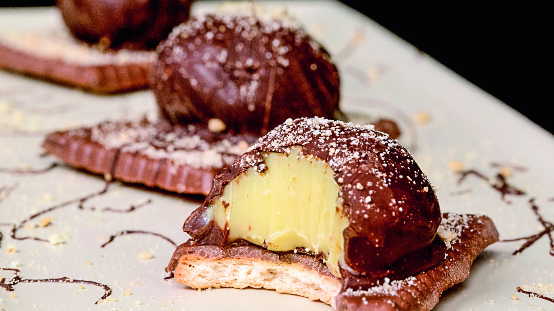 Brigadeiro de torta holandesa