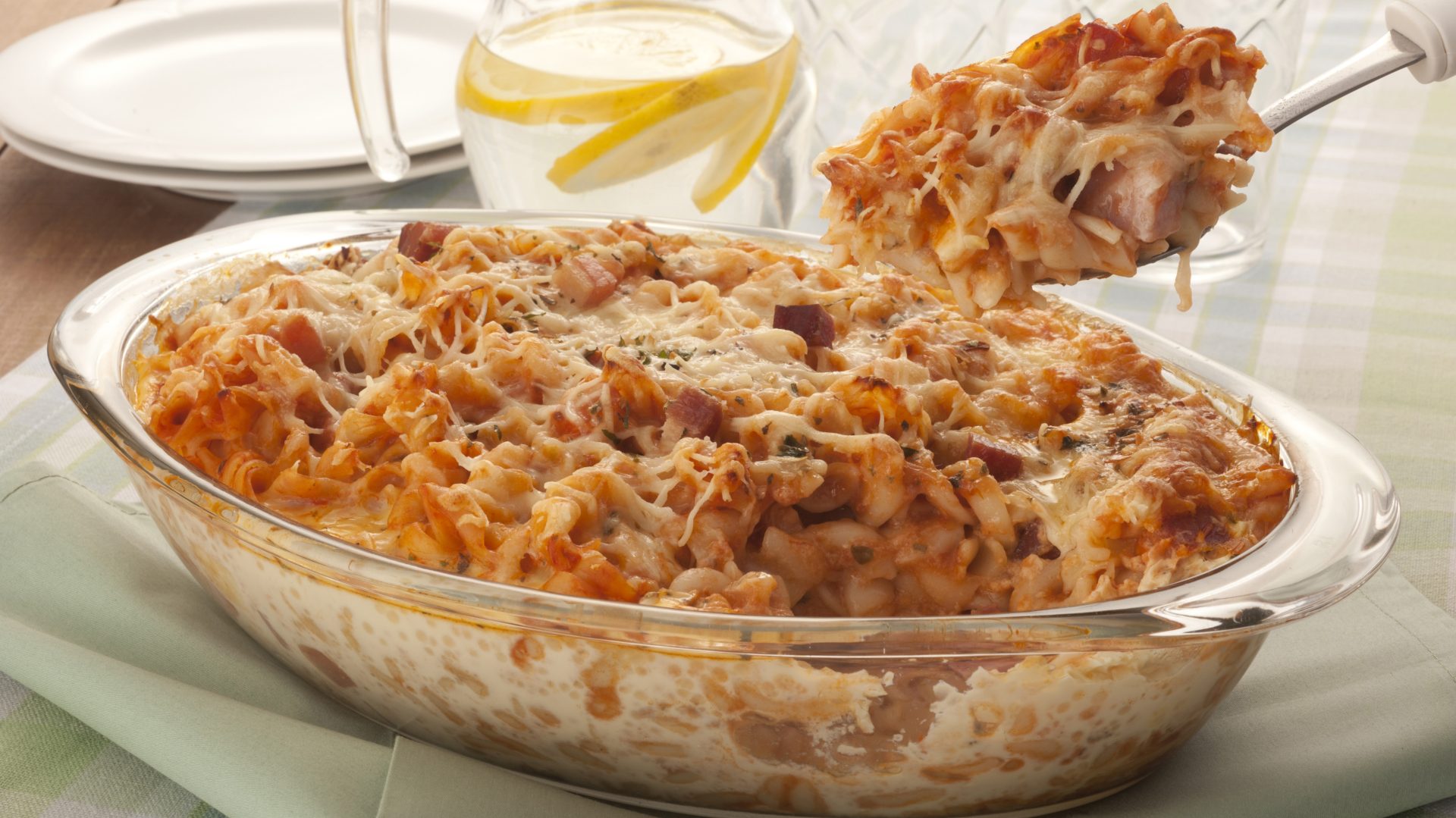 Macarrão cremoso ao forno (1)