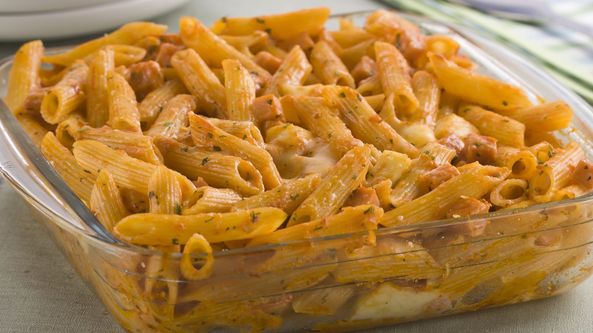 Macarrão super-rápido de forno