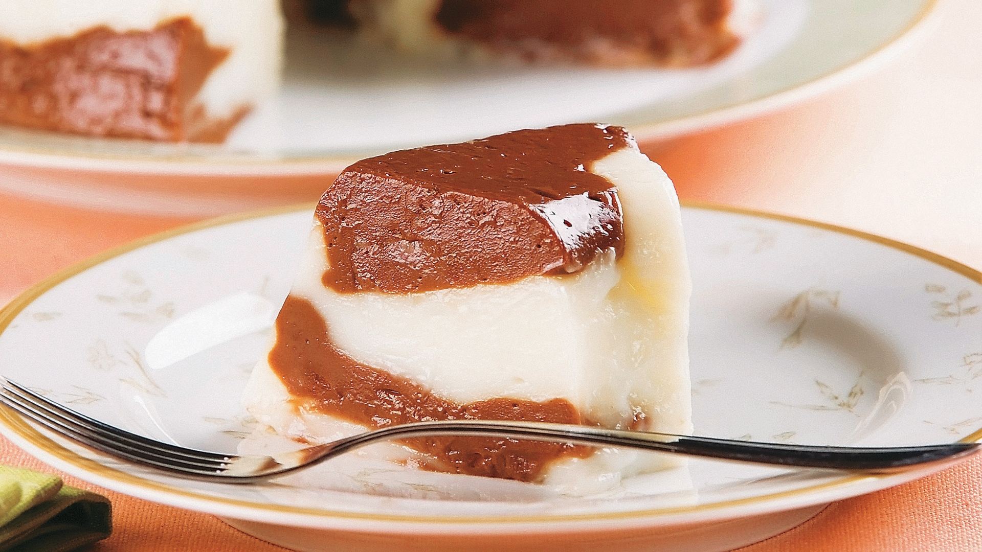 Manjar de Coco e Chocolate