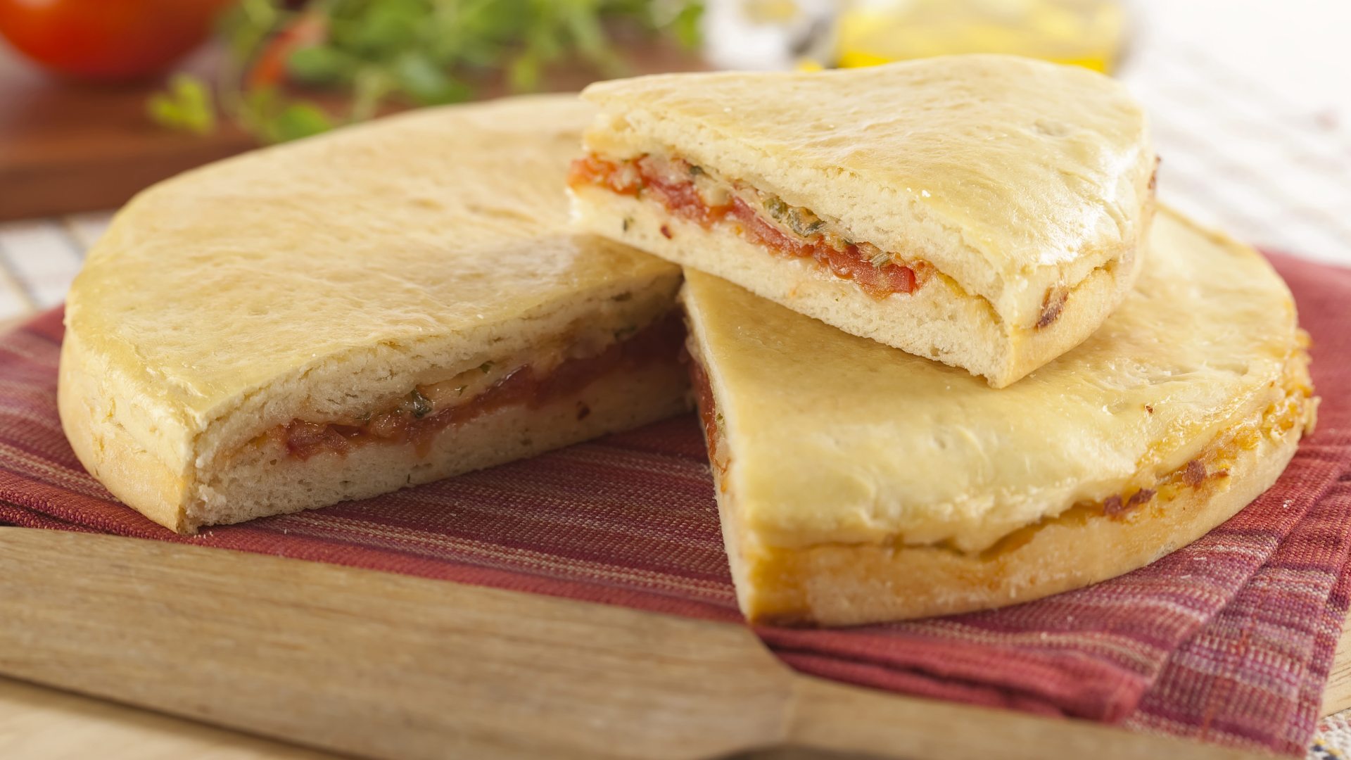 Pizza fechada