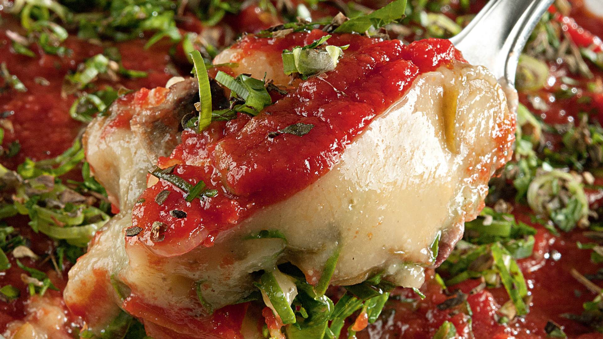 Polenta com couve e sardinha
