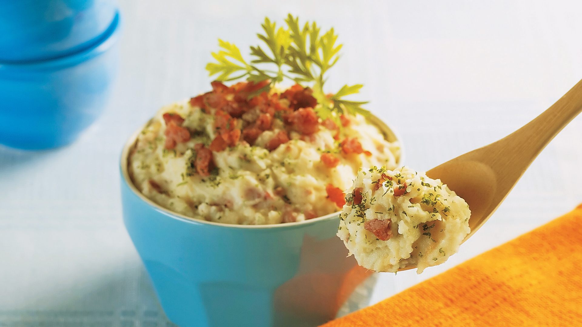 Pure de batata com linguica