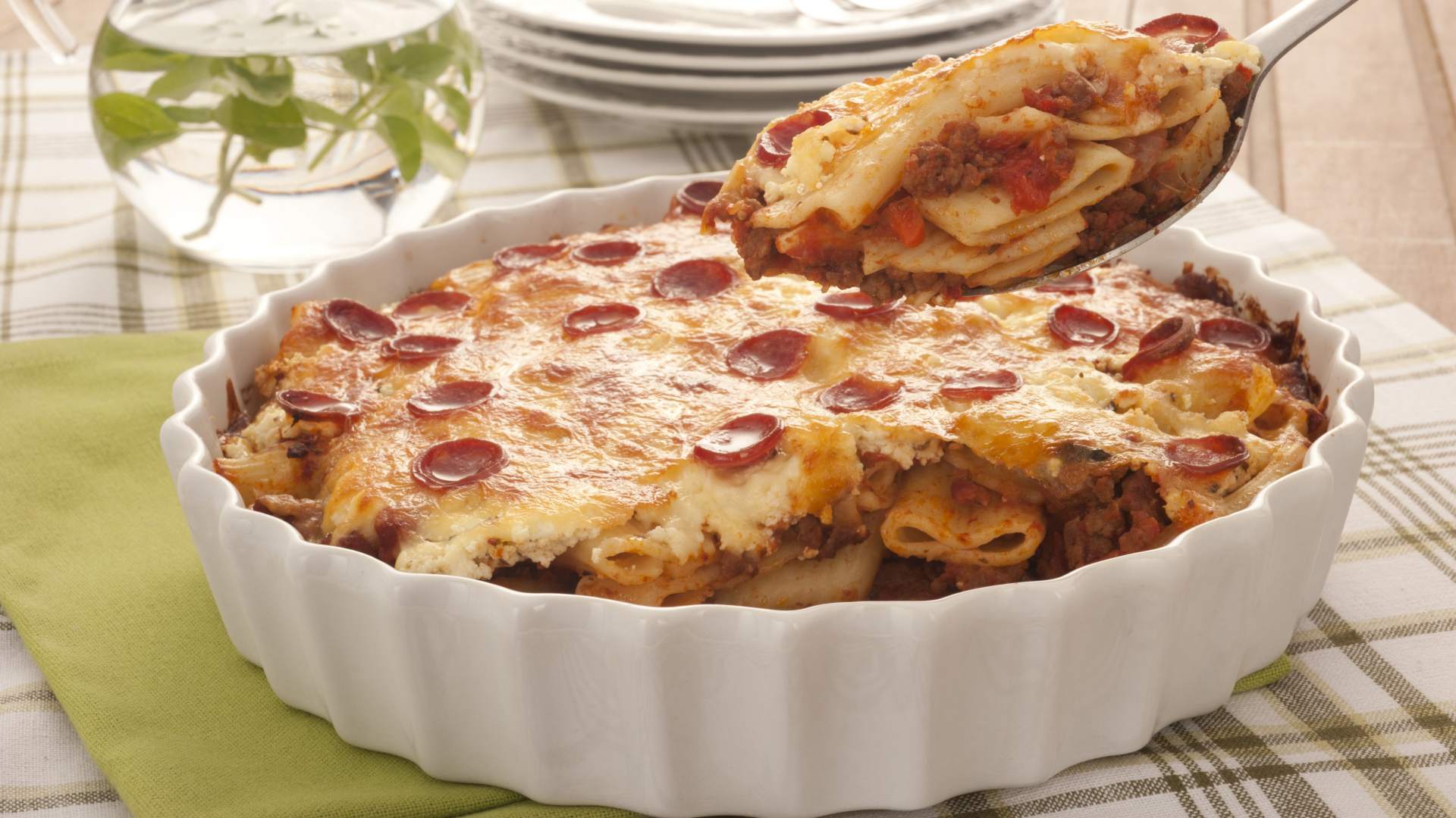 Rigatone ao forno