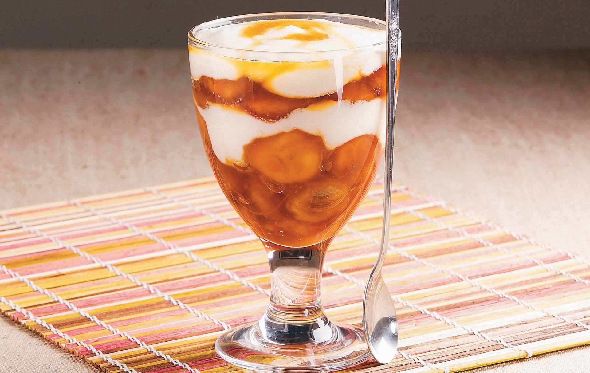 Foto de Taça de banana caramelada