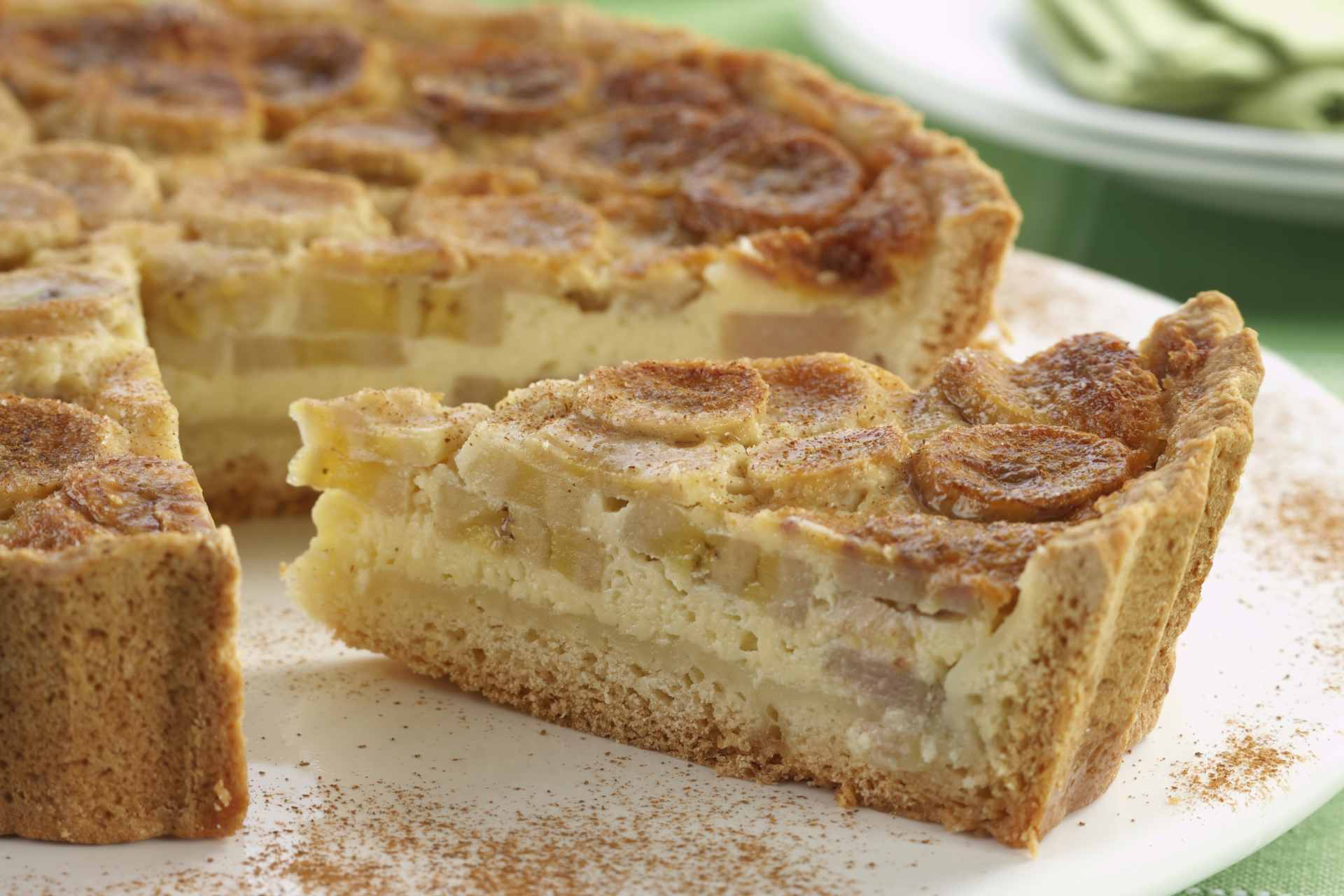 Foto de Torta cremosa de banana