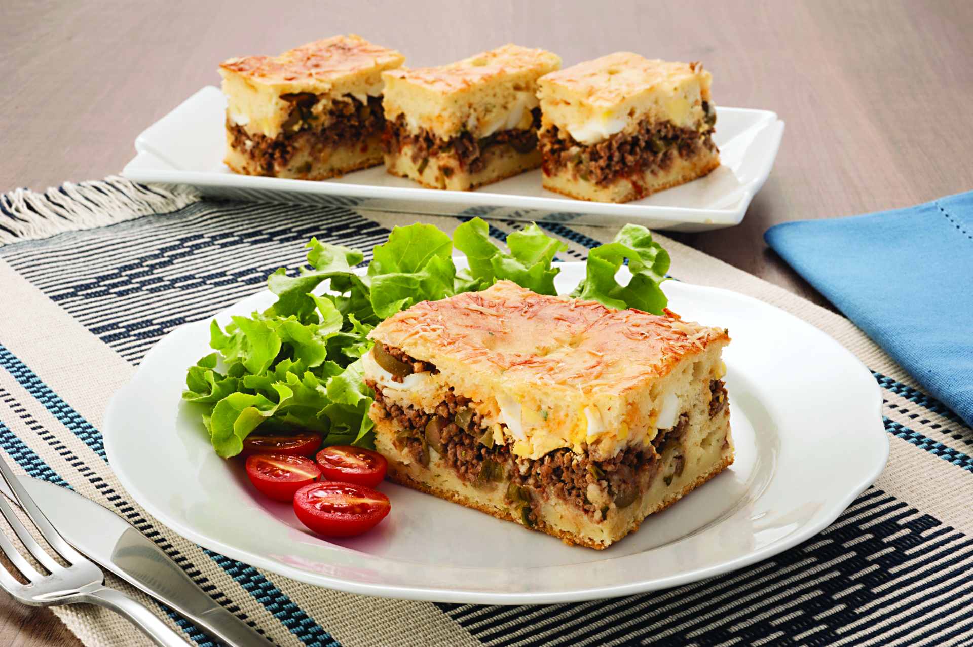 Foto de Torta de aipim e carne moída