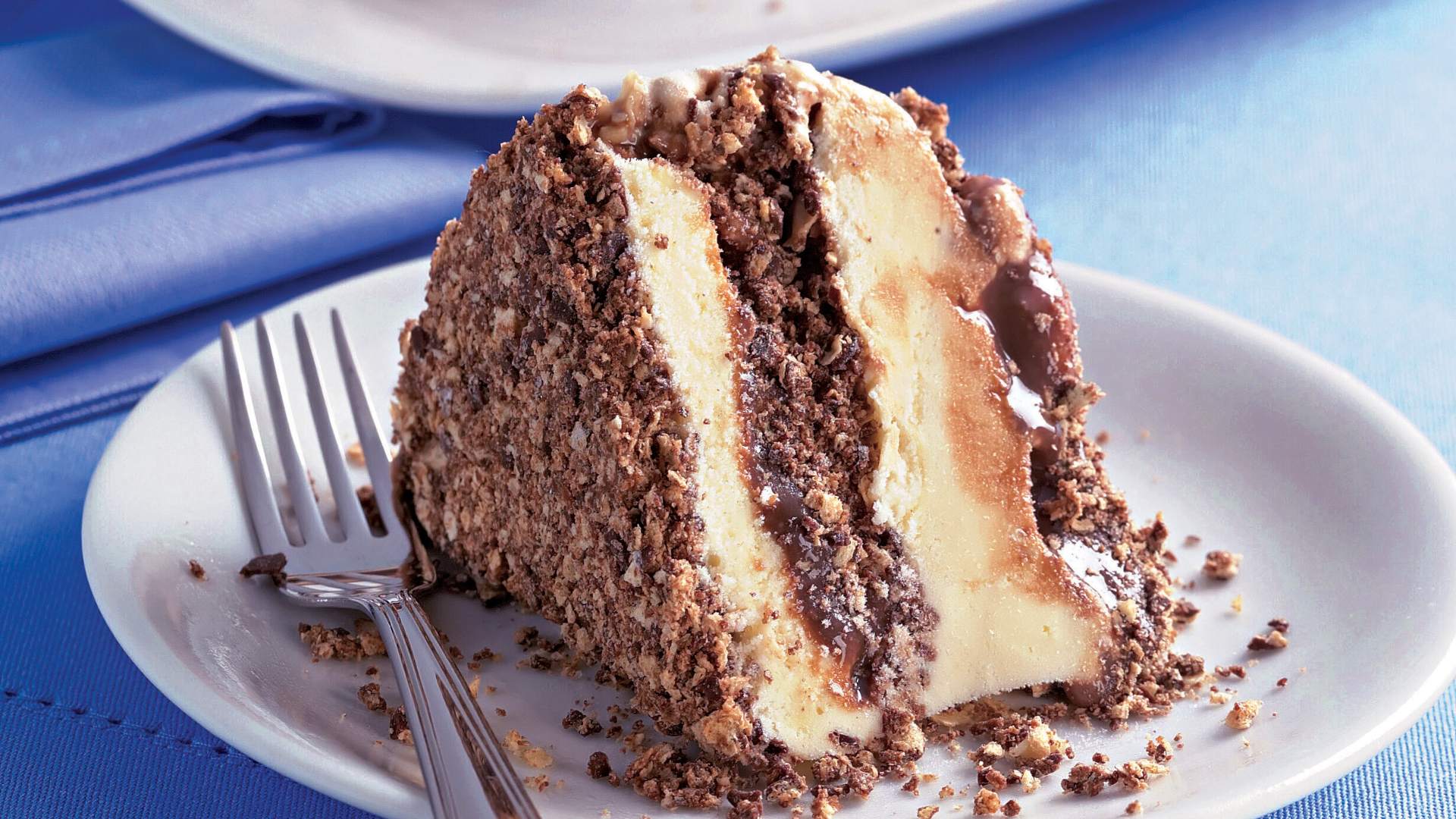 Torta brigadeiro bis e sorvete