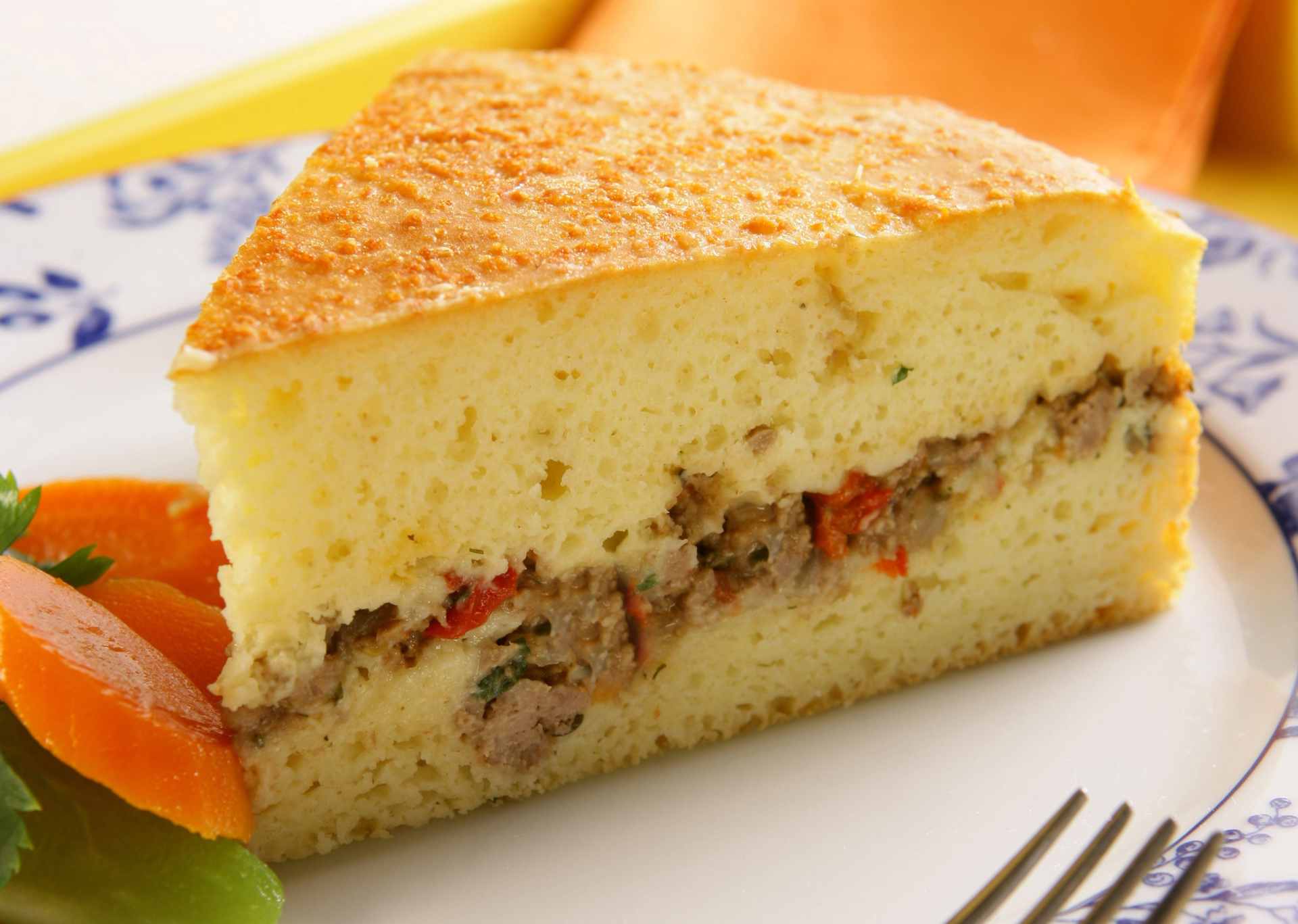 Foto de Torta de carne com maionese