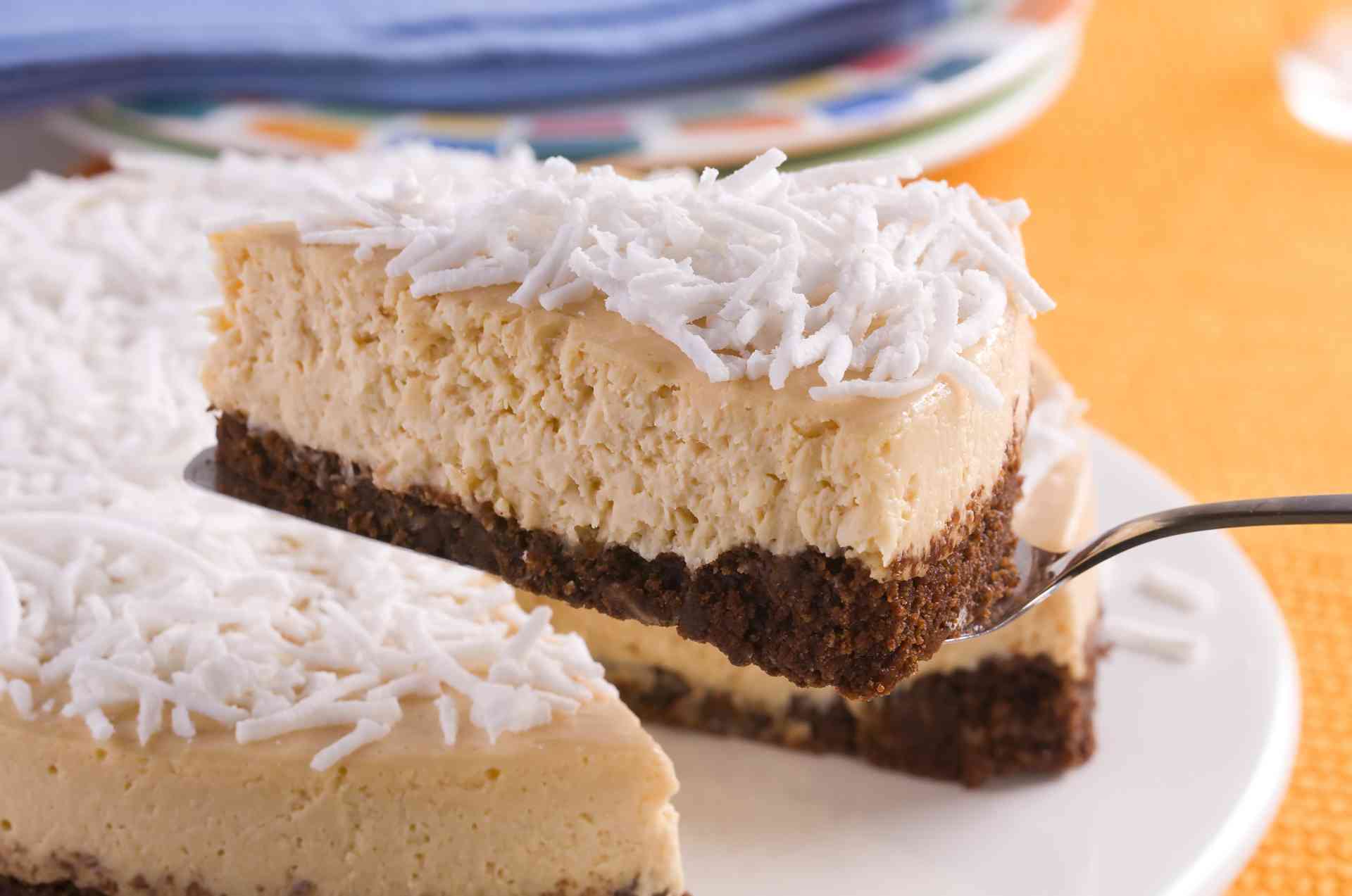 Foto de Torta de chocolate e doce de leite