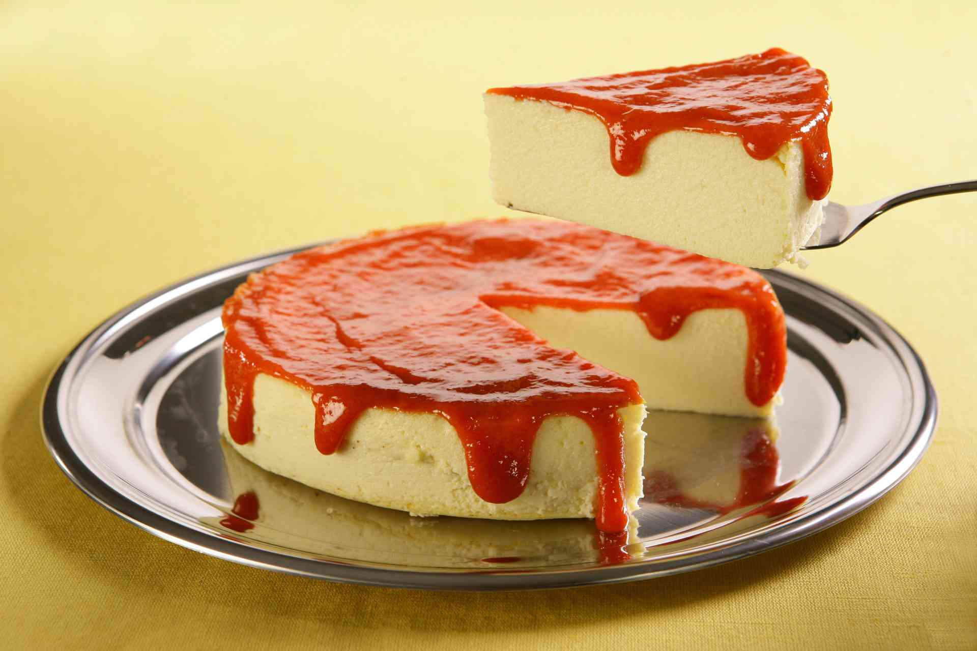 Foto de Torta de liquidificador com calda