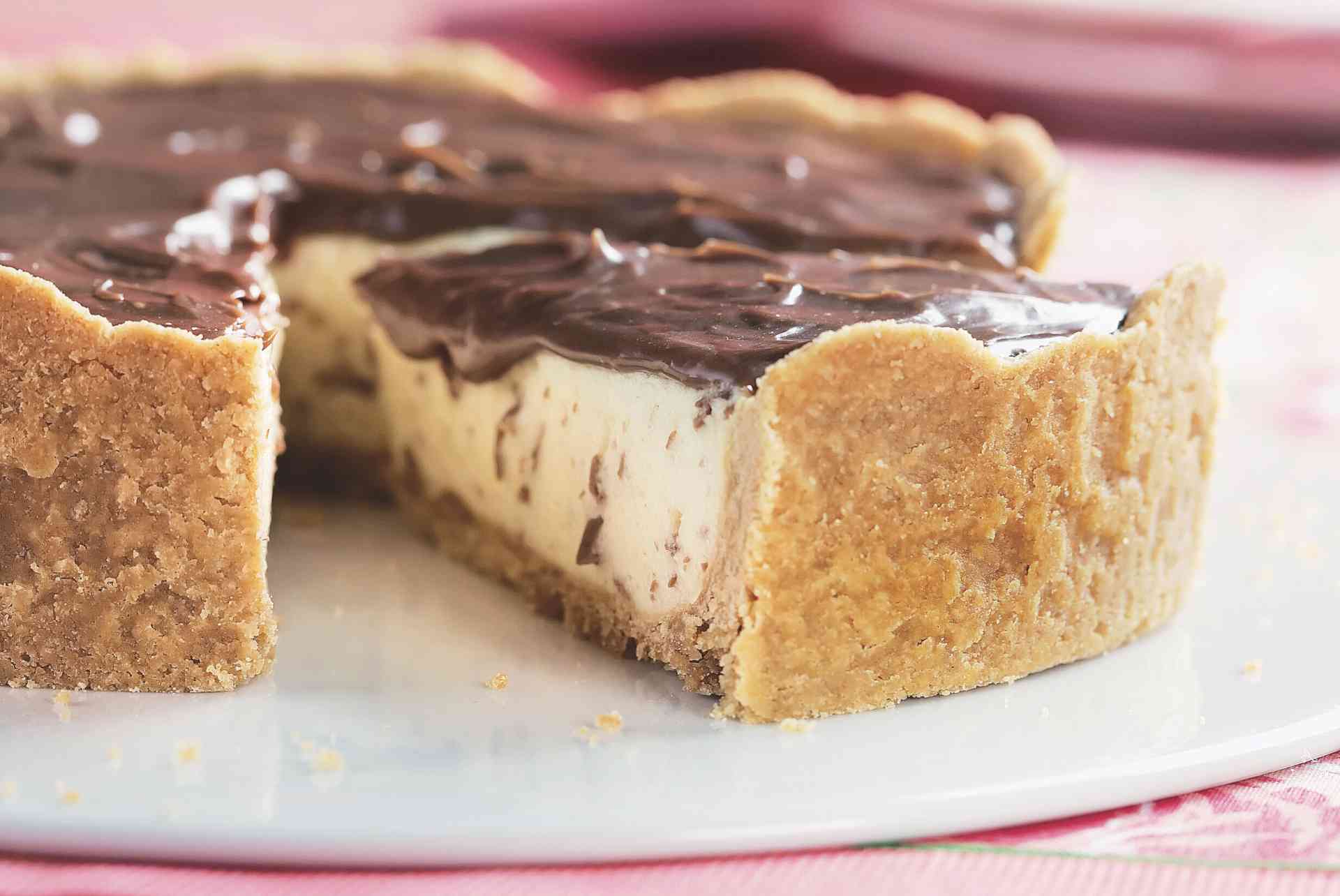 Foto de Torta de maracujá com chocolate