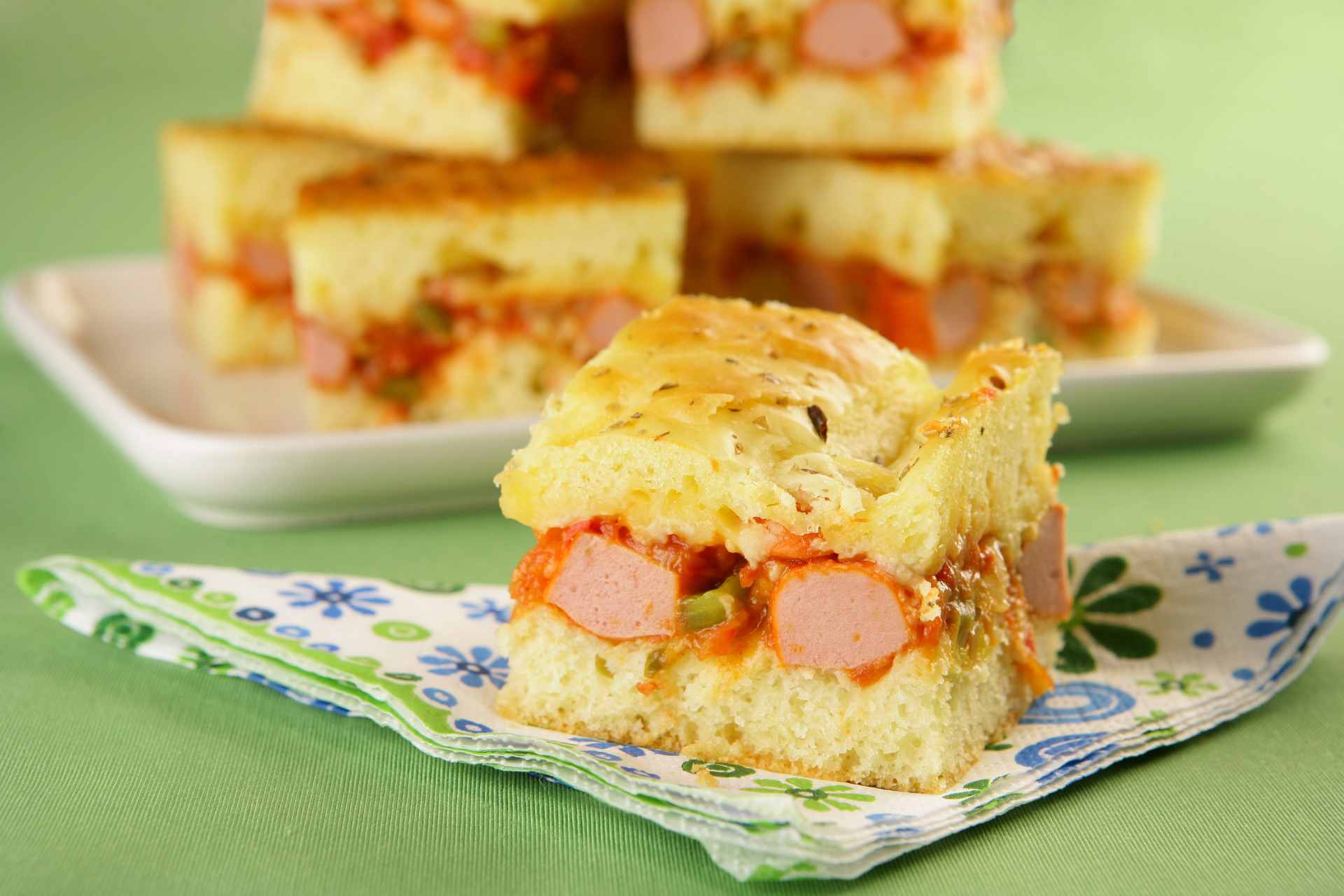 Foto de Torta de salsicha