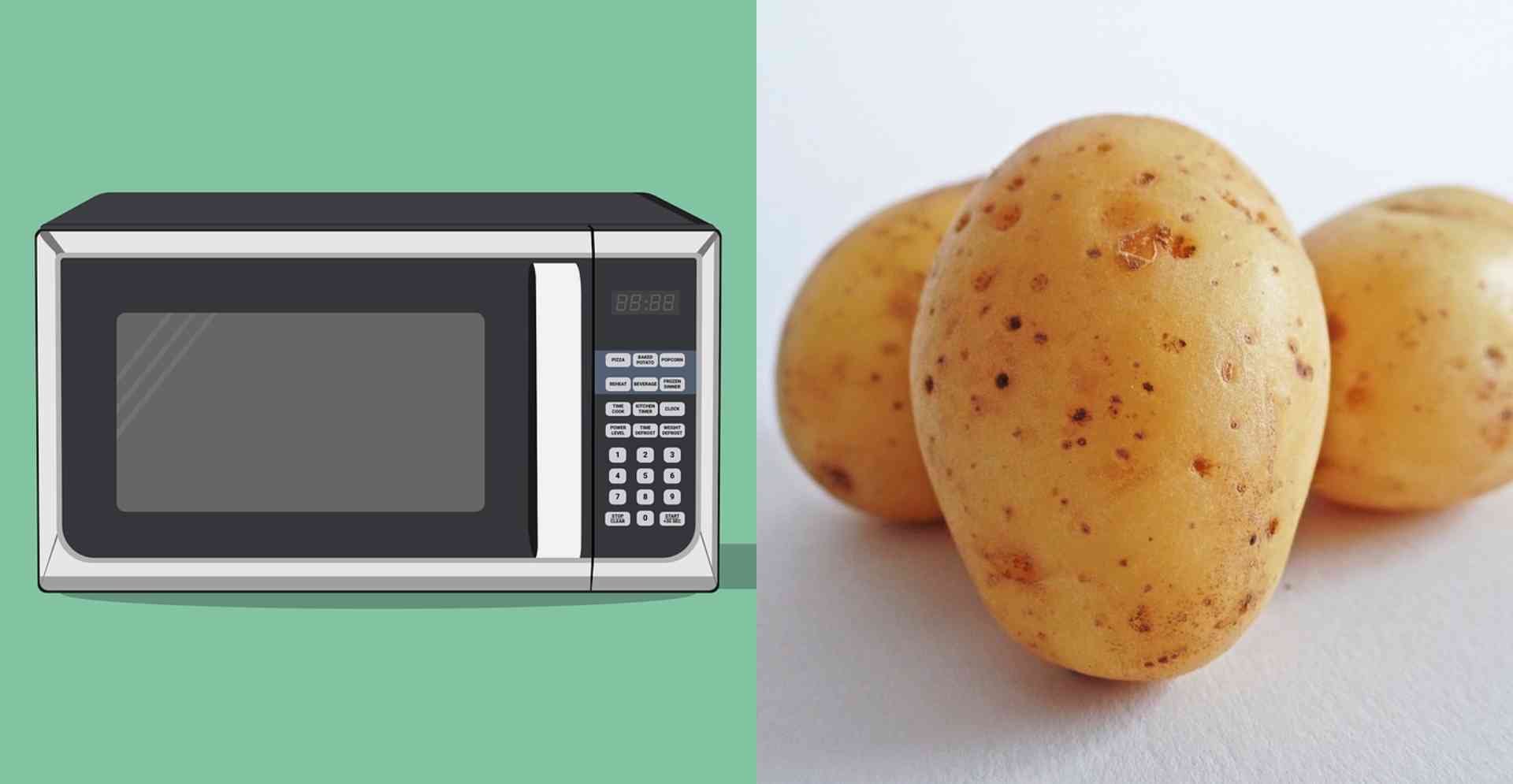 O AnaMaria Receitas te prova que é possível cozinhar batatar no microondas