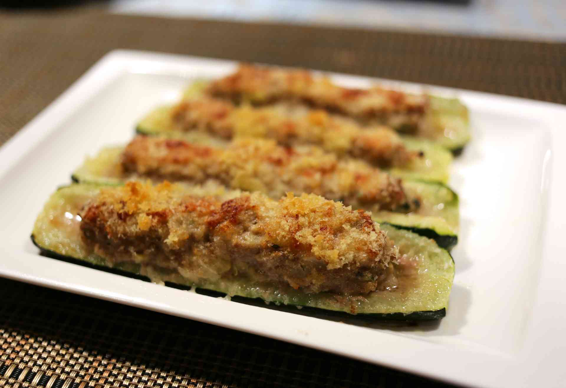Abobrinha gratinada