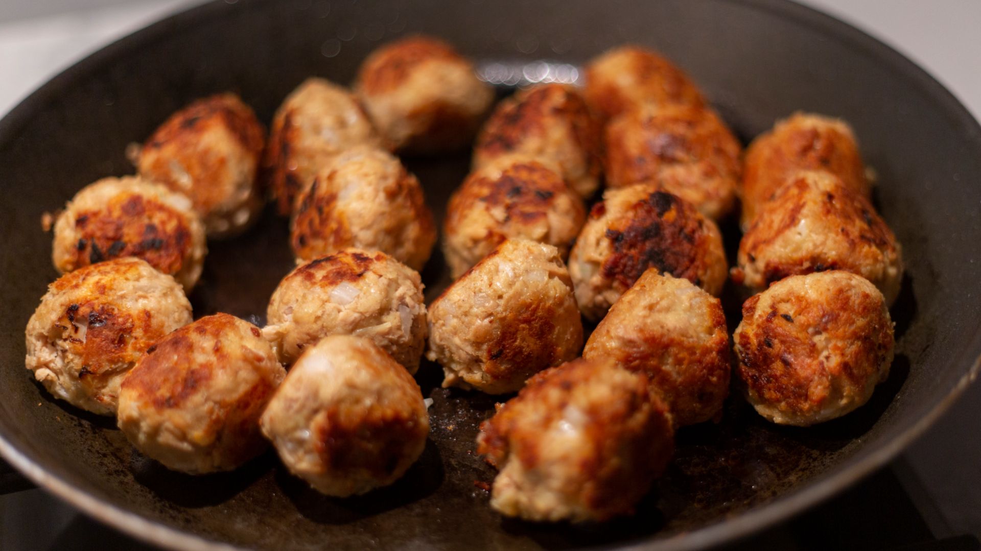 Almôndegas de aveia com atum