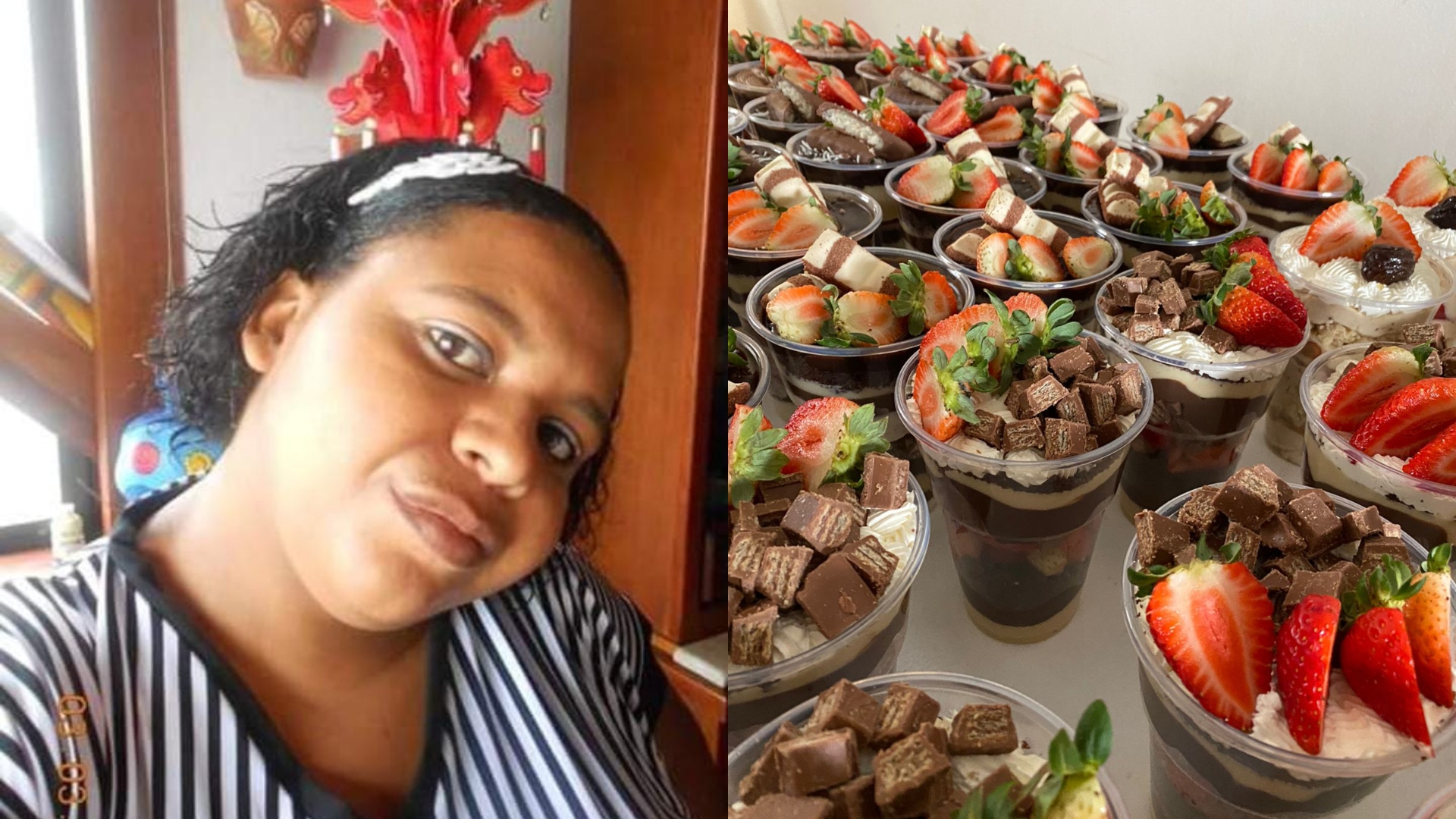 Com R$ 30, ex-moradora de rua começa negócio e, agora, fatura mais de R$25 mil por mês - Crédito: Arquivo pessoal