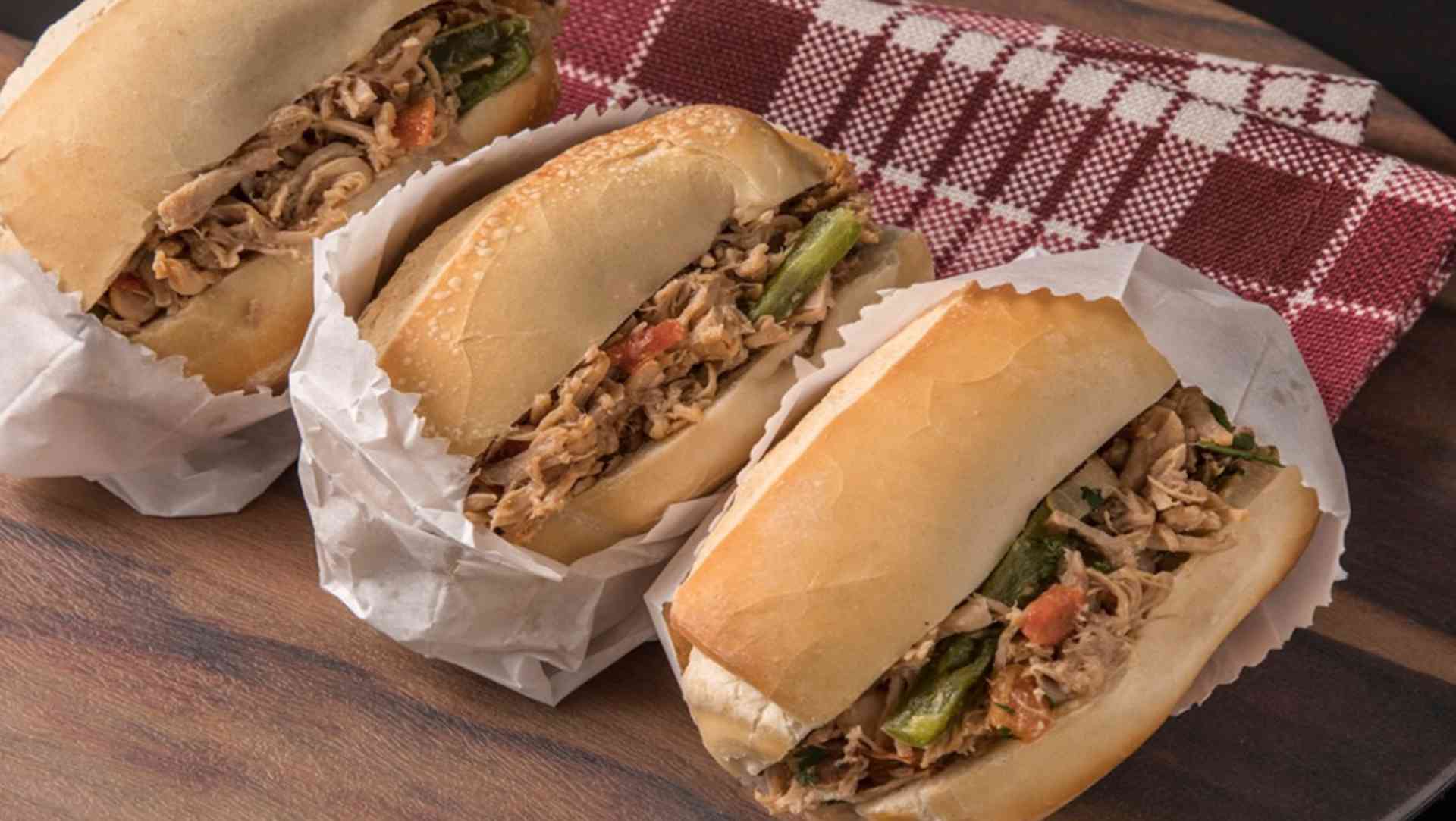 Lanche de pernil