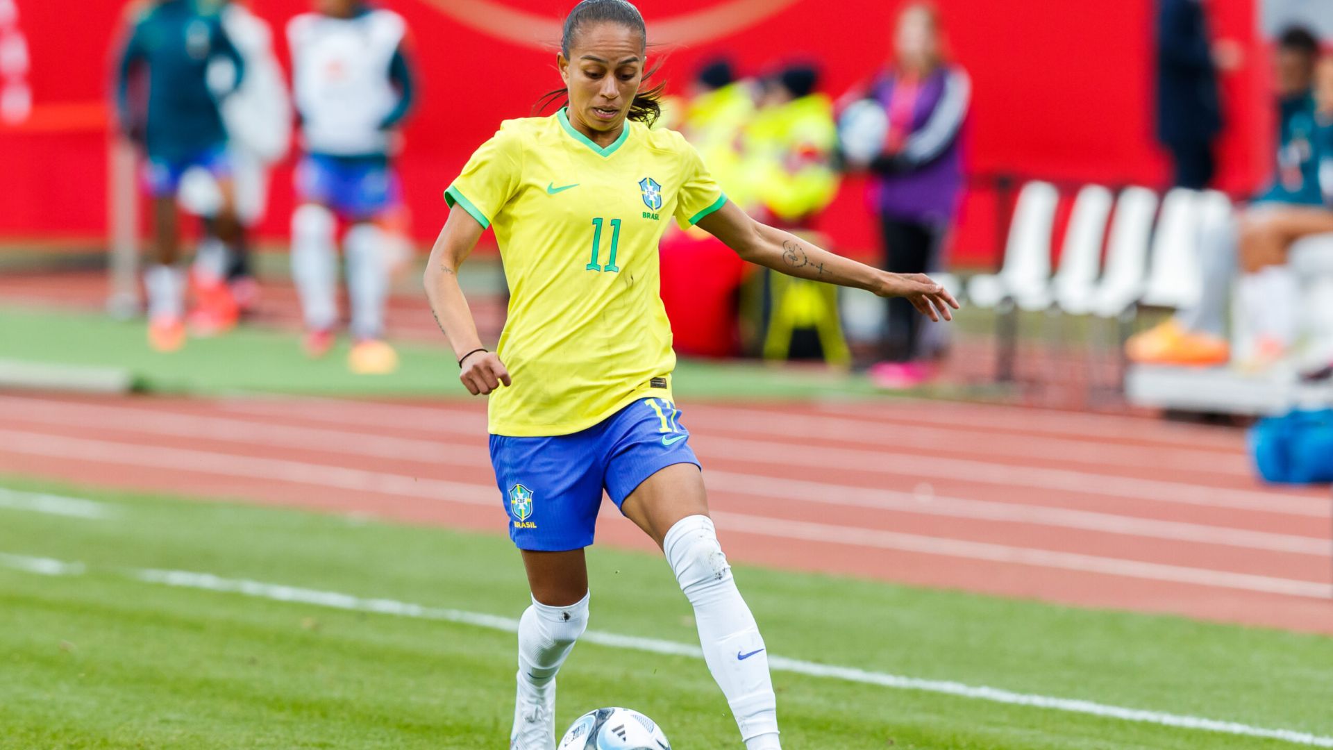 Adriana Leal da Silva (BRA, 11); Freisteller, Einzelbild, Aktion, action