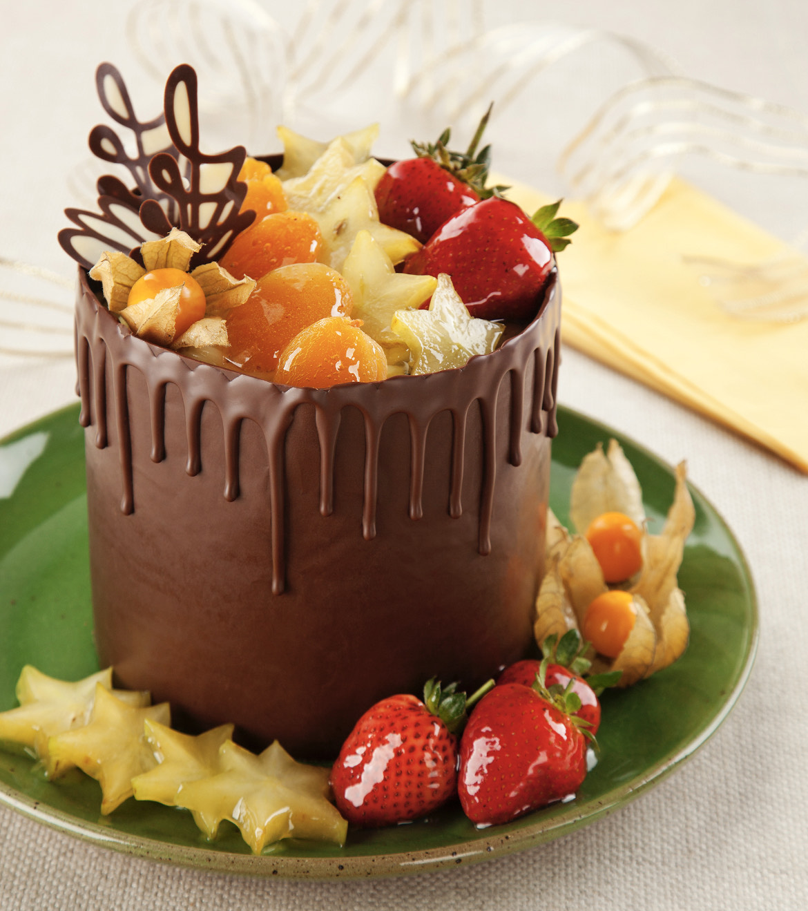 Panetone Cestinha de Frutas