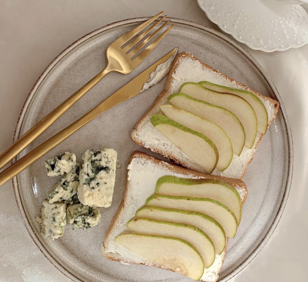 Entradinha de Pera com Gorgonzola