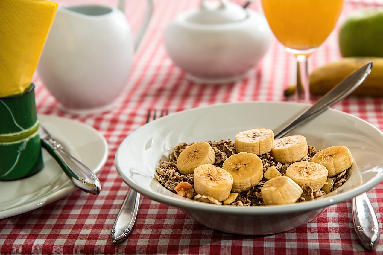 Banana Assada com Canela