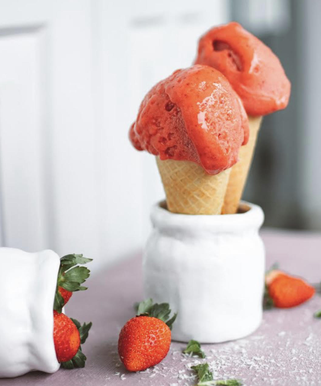 Gelato de Morango